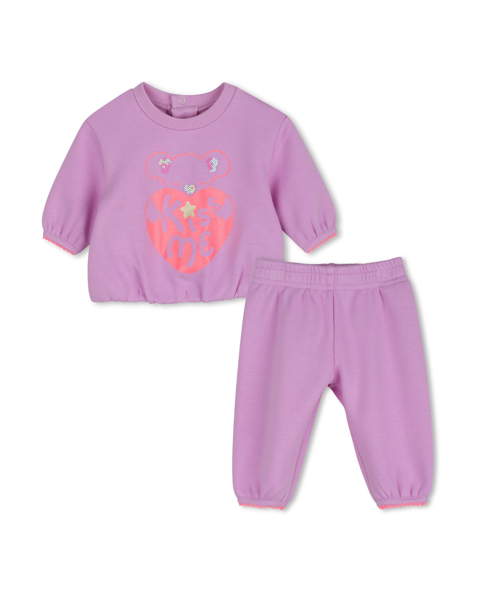 Imagen 0 de Conjunto de bebé niña liso Lila