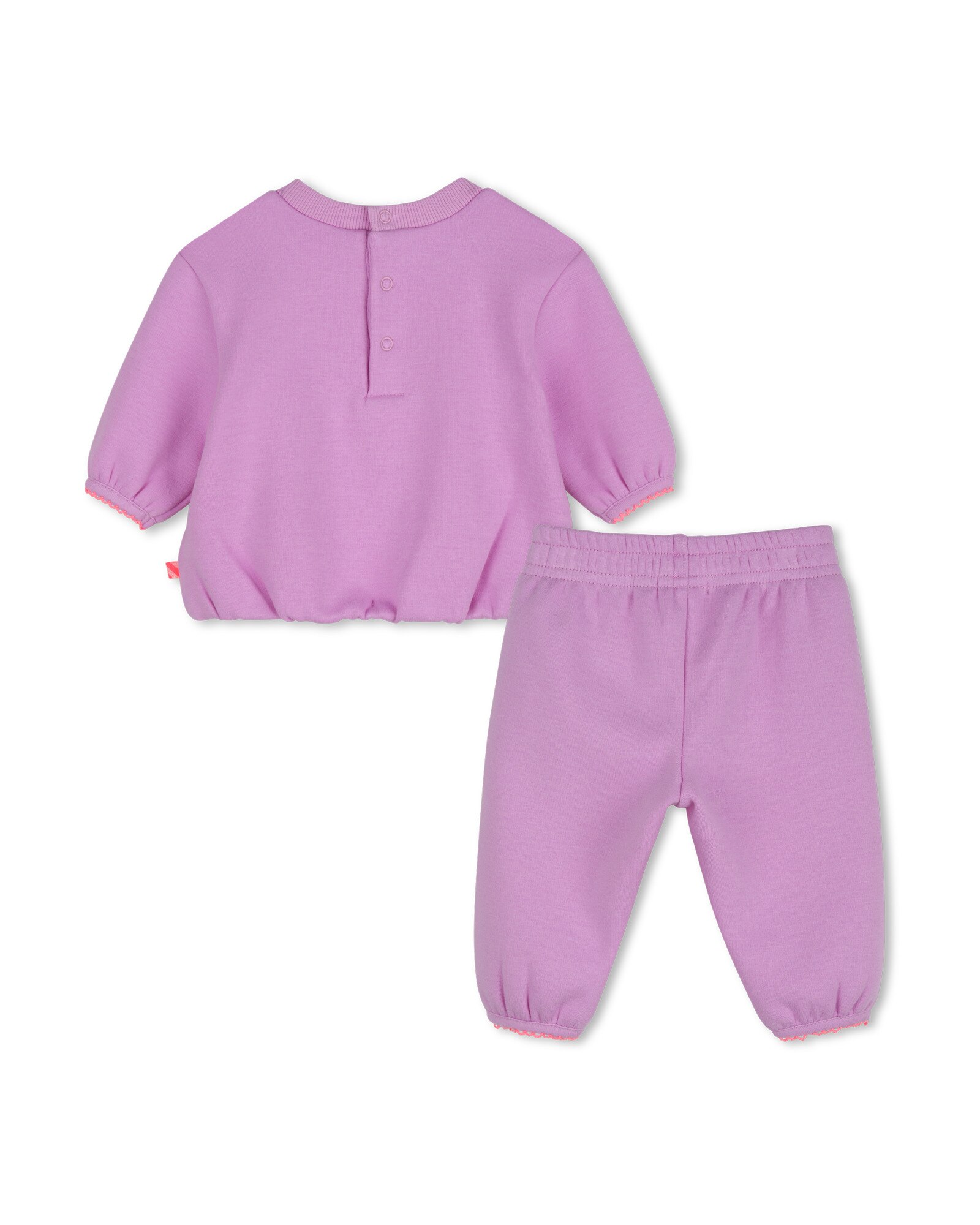 Conjunto de bebé niña liso - Billieblush - Lila Lila-3