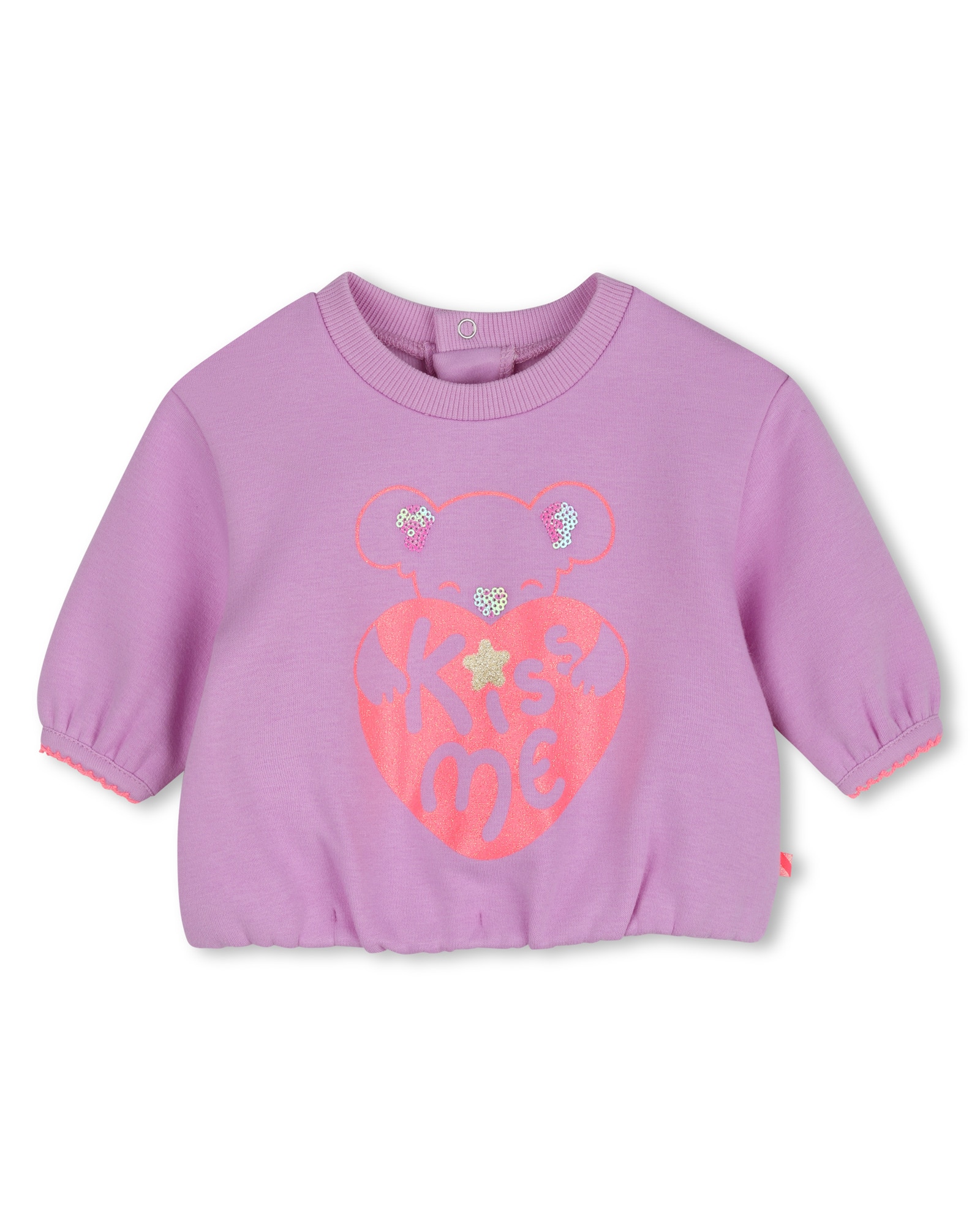 Conjunto de bebé niña liso - Billieblush - Lila Lila-2