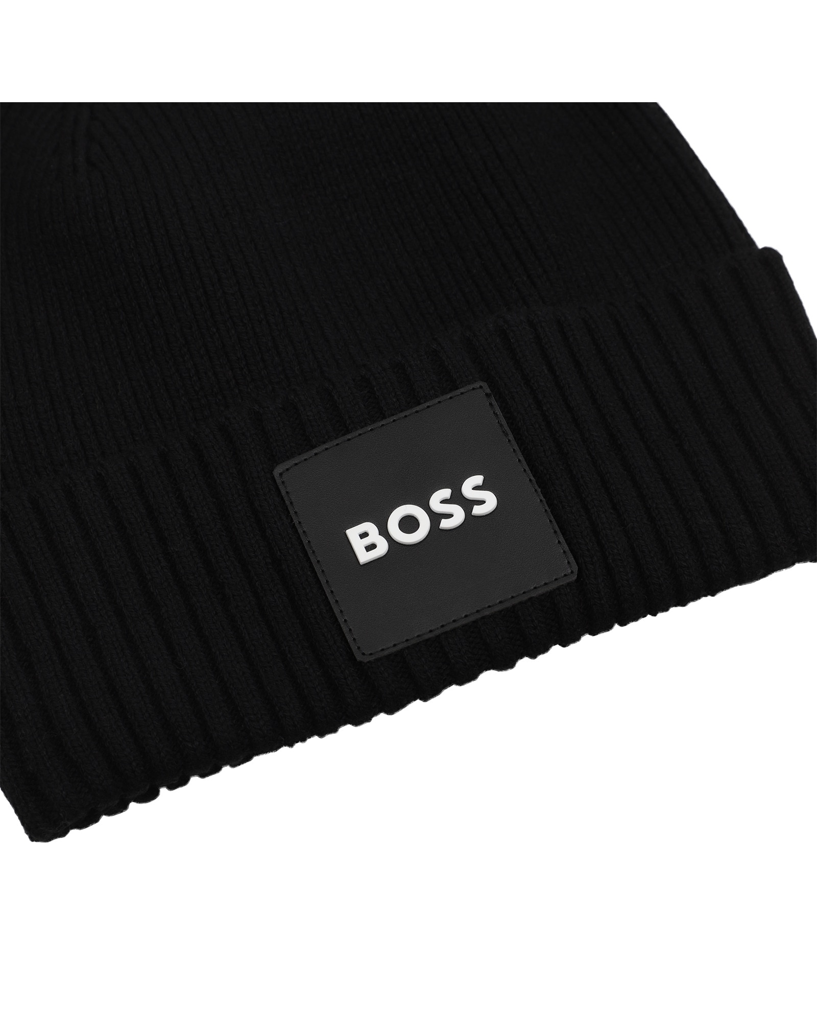 Gorro de niño con estampado grande - BOSS Kidswear - Negro Negro-3