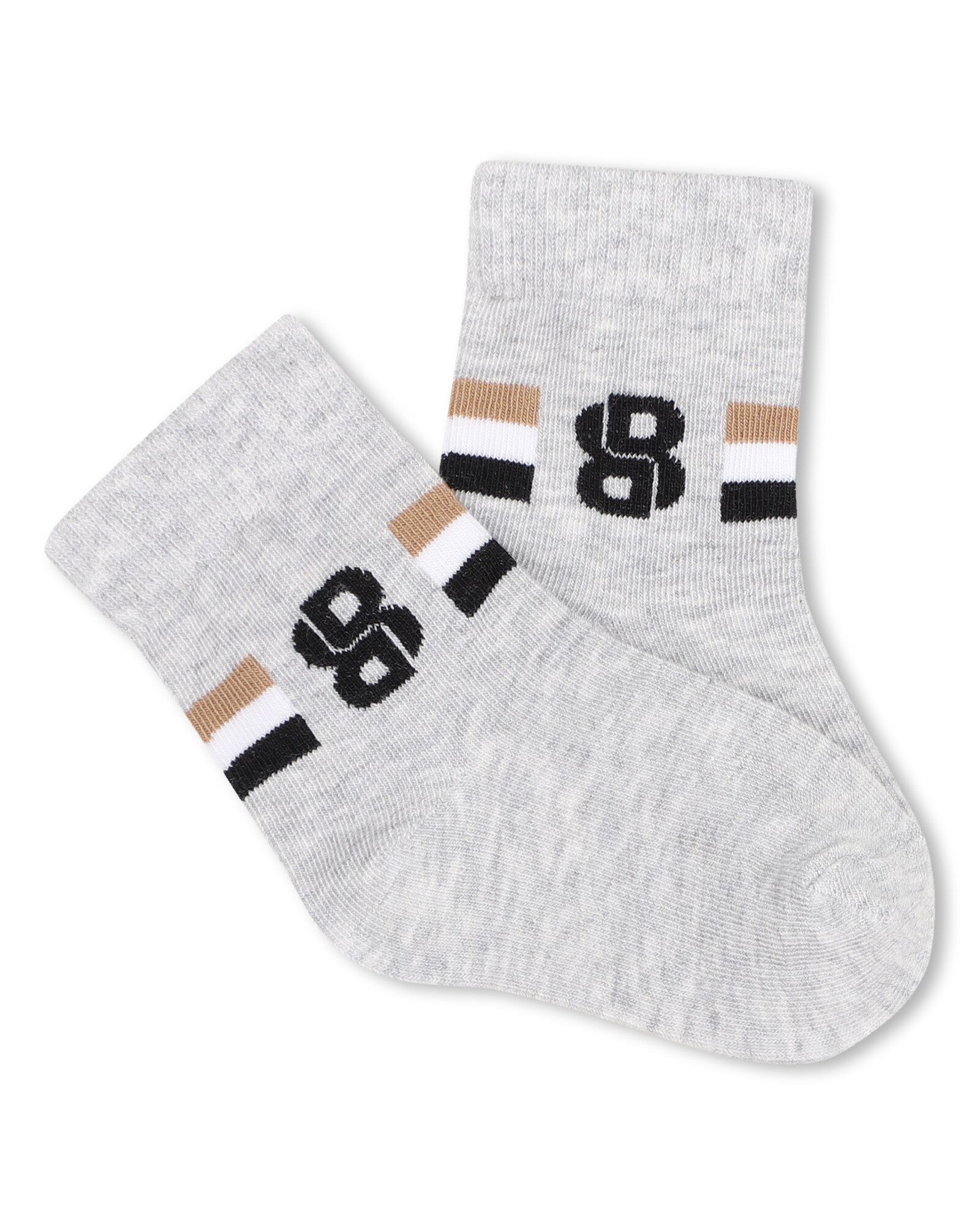 Calcetines de bebé niño con estampado grande - BOSS Kidswear - Azul marino Azul marino-4