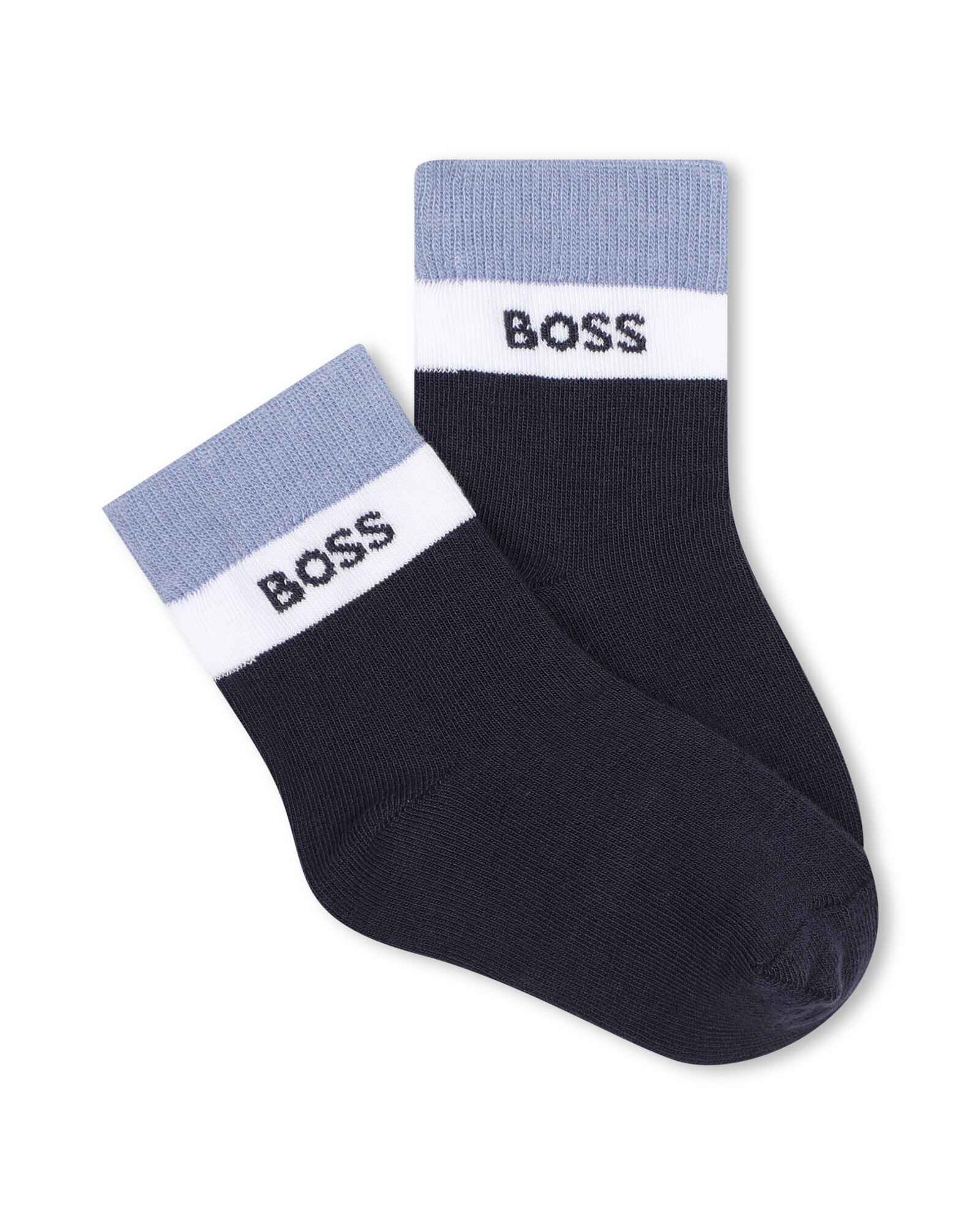 Calcetines de bebé niño con estampado grande - BOSS Kidswear - Azul marino Azul marino-5