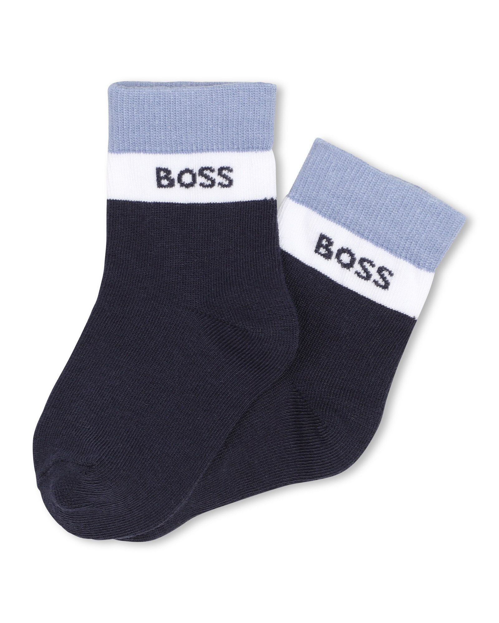 Calcetines de bebé niño con estampado grande - BOSS Kidswear - Azul marino Azul marino-8