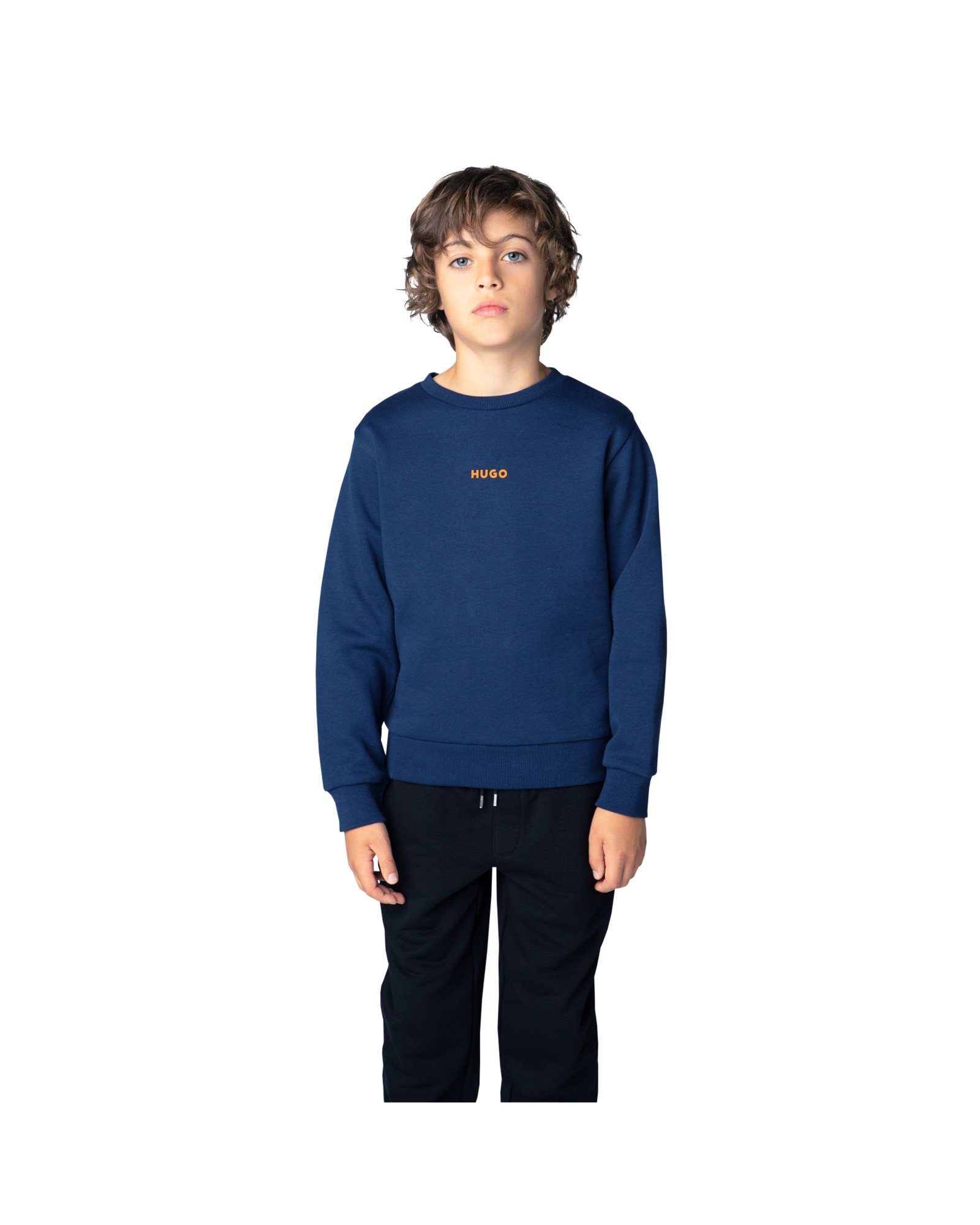 Imagen 1 de Sudadera con capucha de niño con fantasía Azul marino