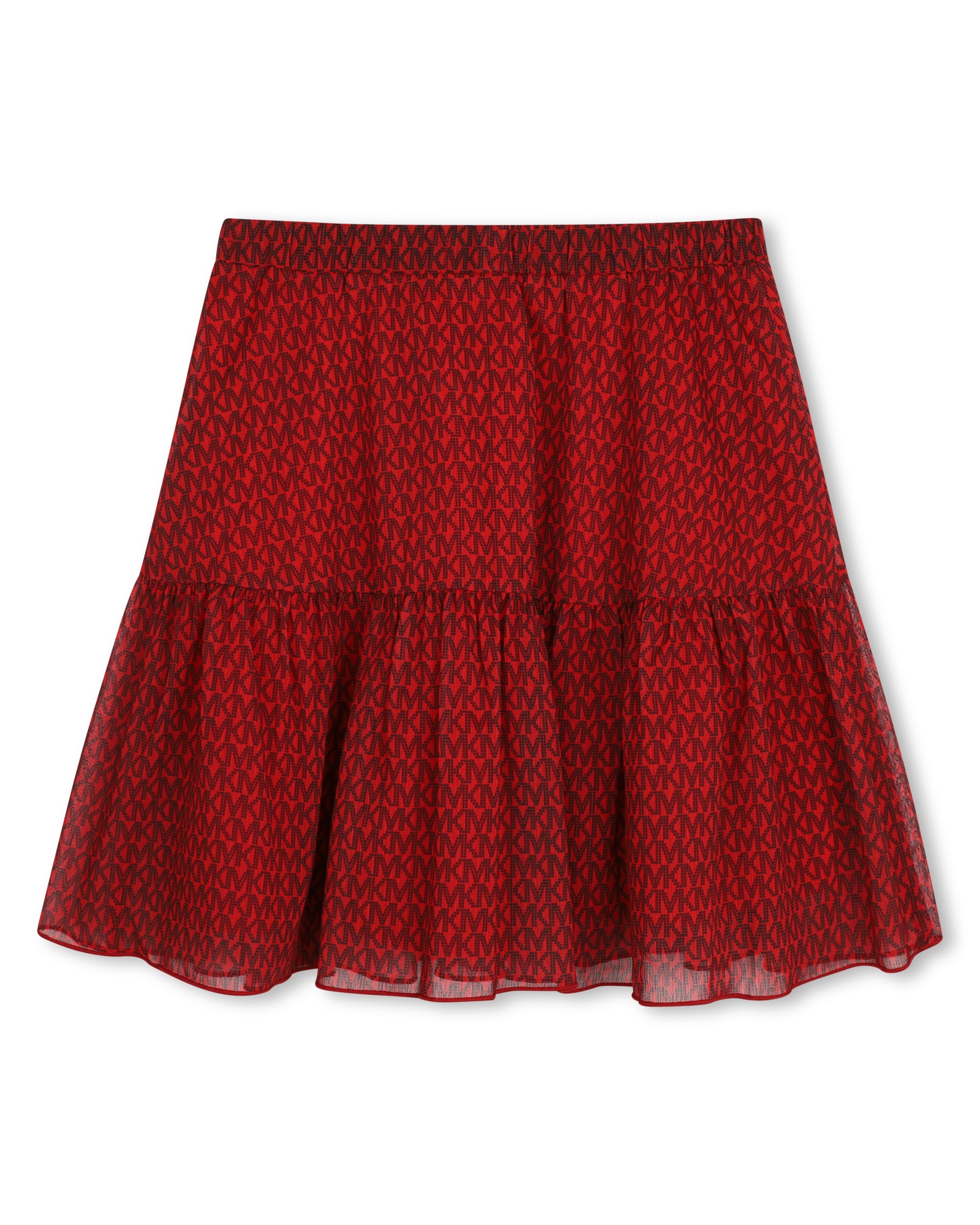 Imagen 3 de Falda de niña con fantasía - Michael Kors - Rojo Rojo