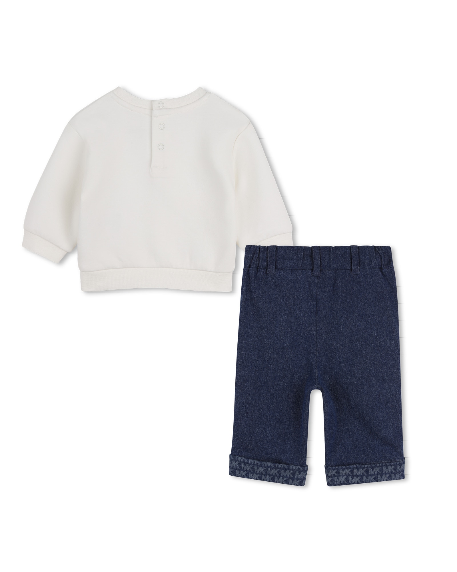 Imagen 3 de Conjunto de bebé niña liso - Michael Kors - Azul Azul