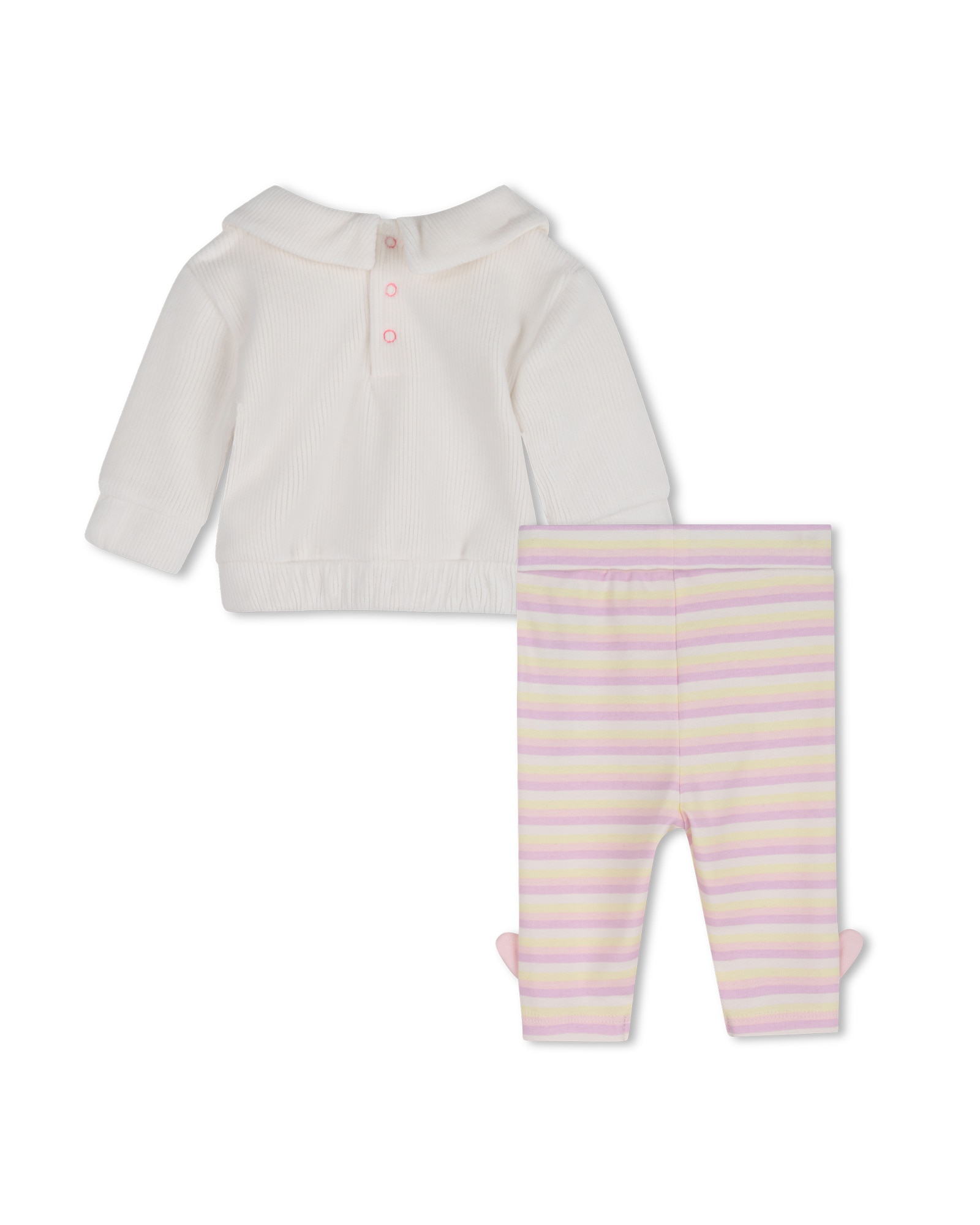Conjunto de bebé niña con estampado grande - Billieblush - Crudo Crudo-3