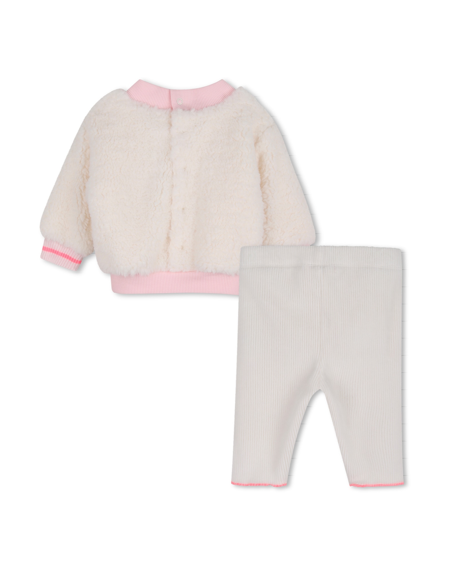 Conjunto de bebé niña liso - Billieblush - Crudo Crudo-3