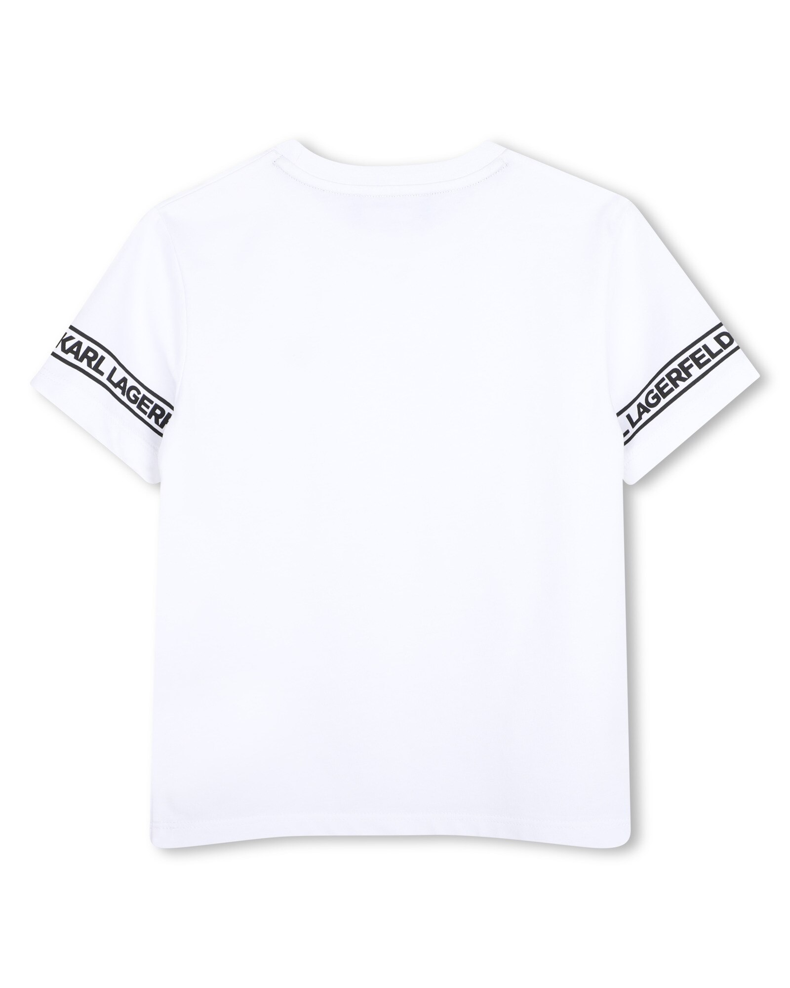Imagen 3 de Camiseta de bebé niño de manga corta con estampado grande - Karl Lagerfeld Kids - Blanco Blanco