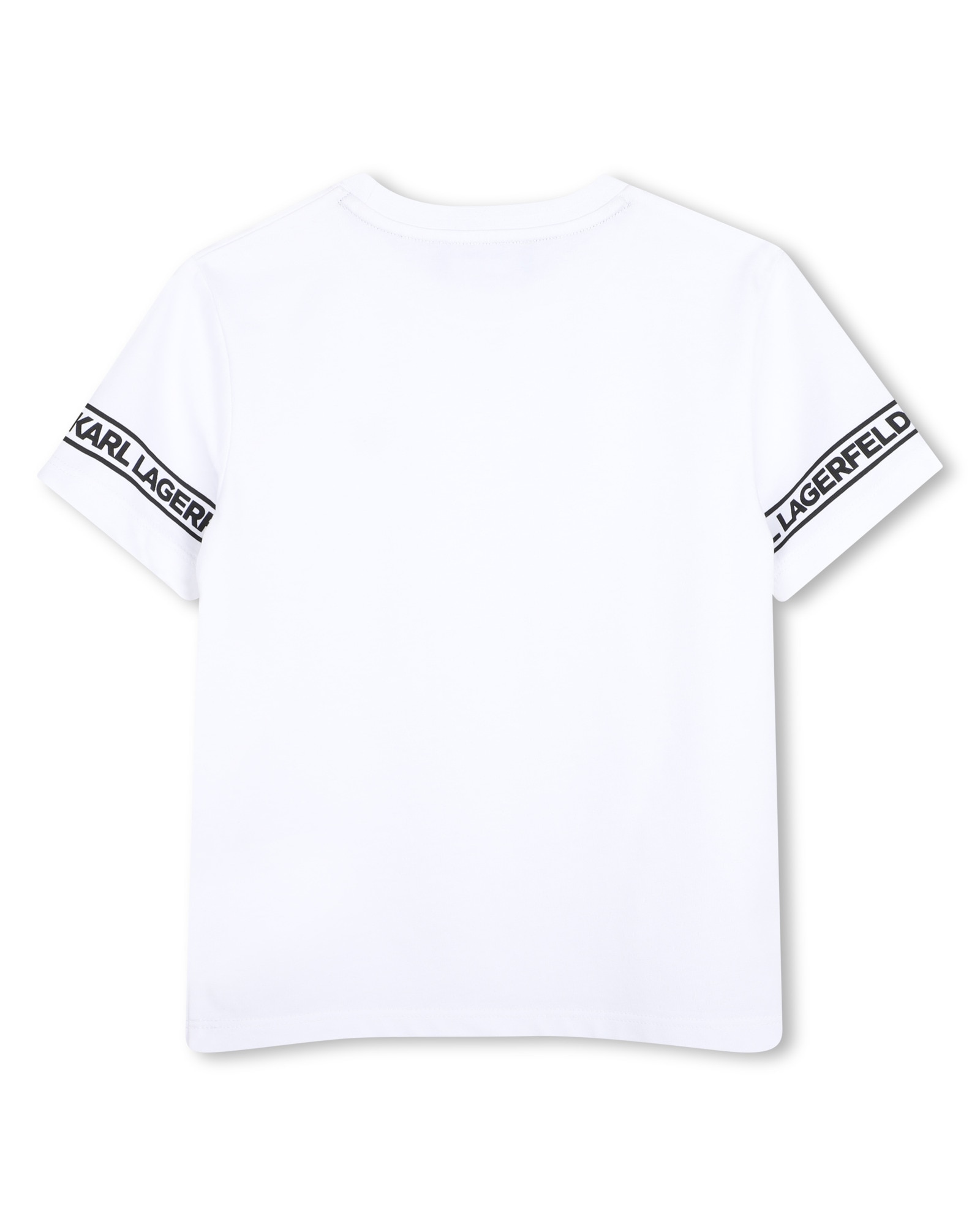 Imagen 2 de Camiseta de niño de manga corta con estampado grande - Karl Lagerfeld Kids - Blanco Blanco