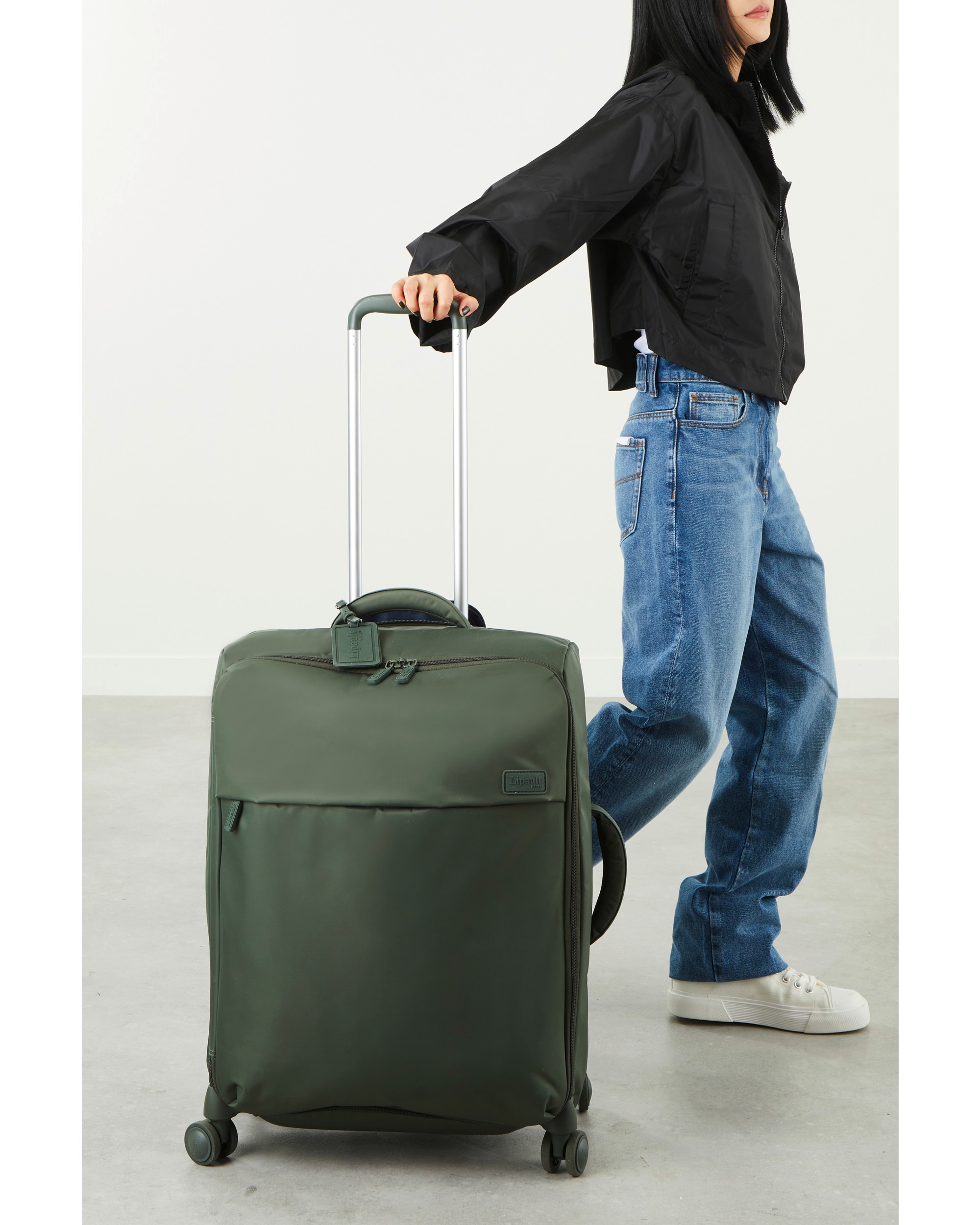 Maleta mediana plume blanda con capacidad de 63 l - Lipault - Kaki Kaki-4