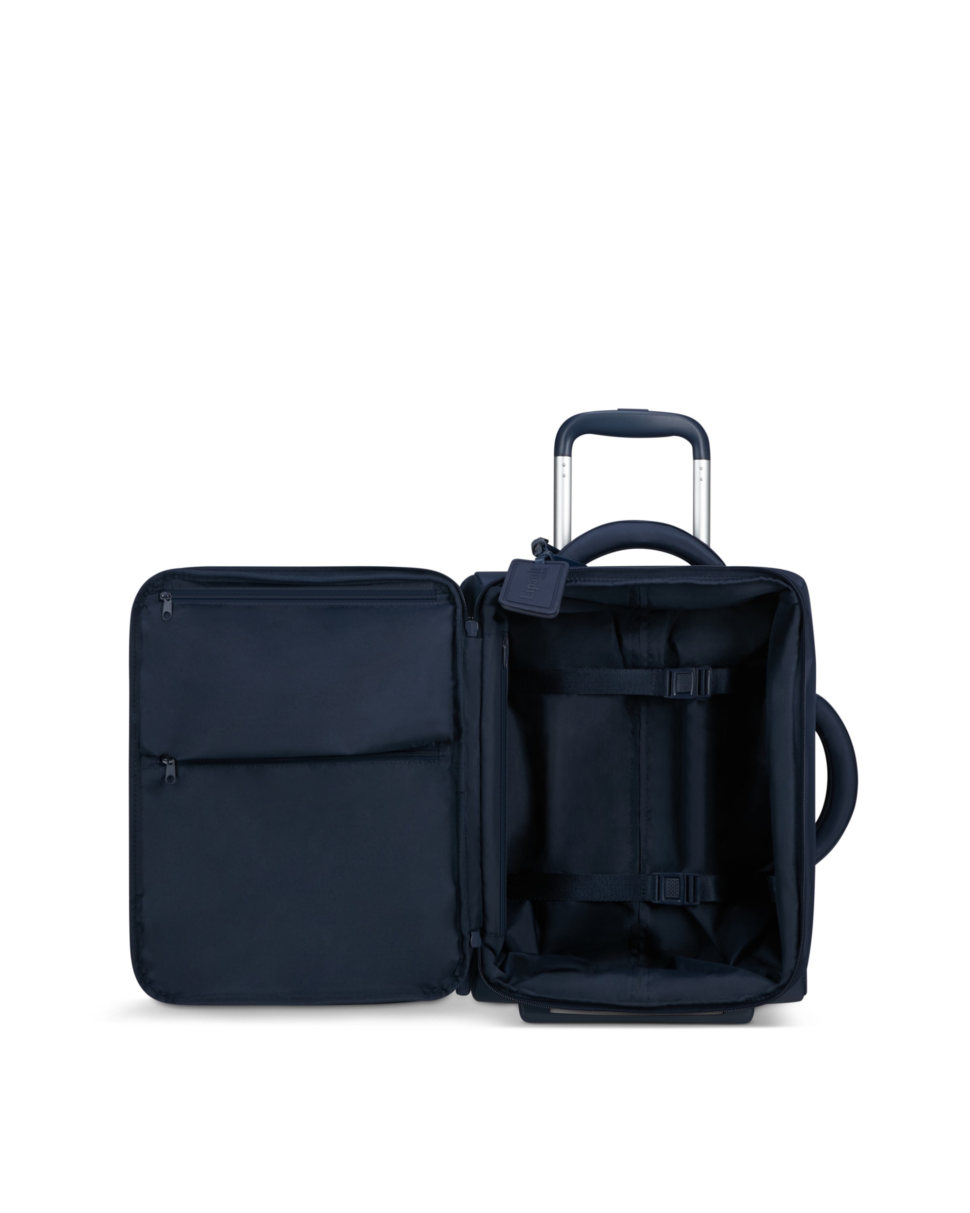 Imagen 3 de Maleta mini cabina Foldable Plume blanda con capacidad de 25 L - Lipault - Burdeos Azul marino