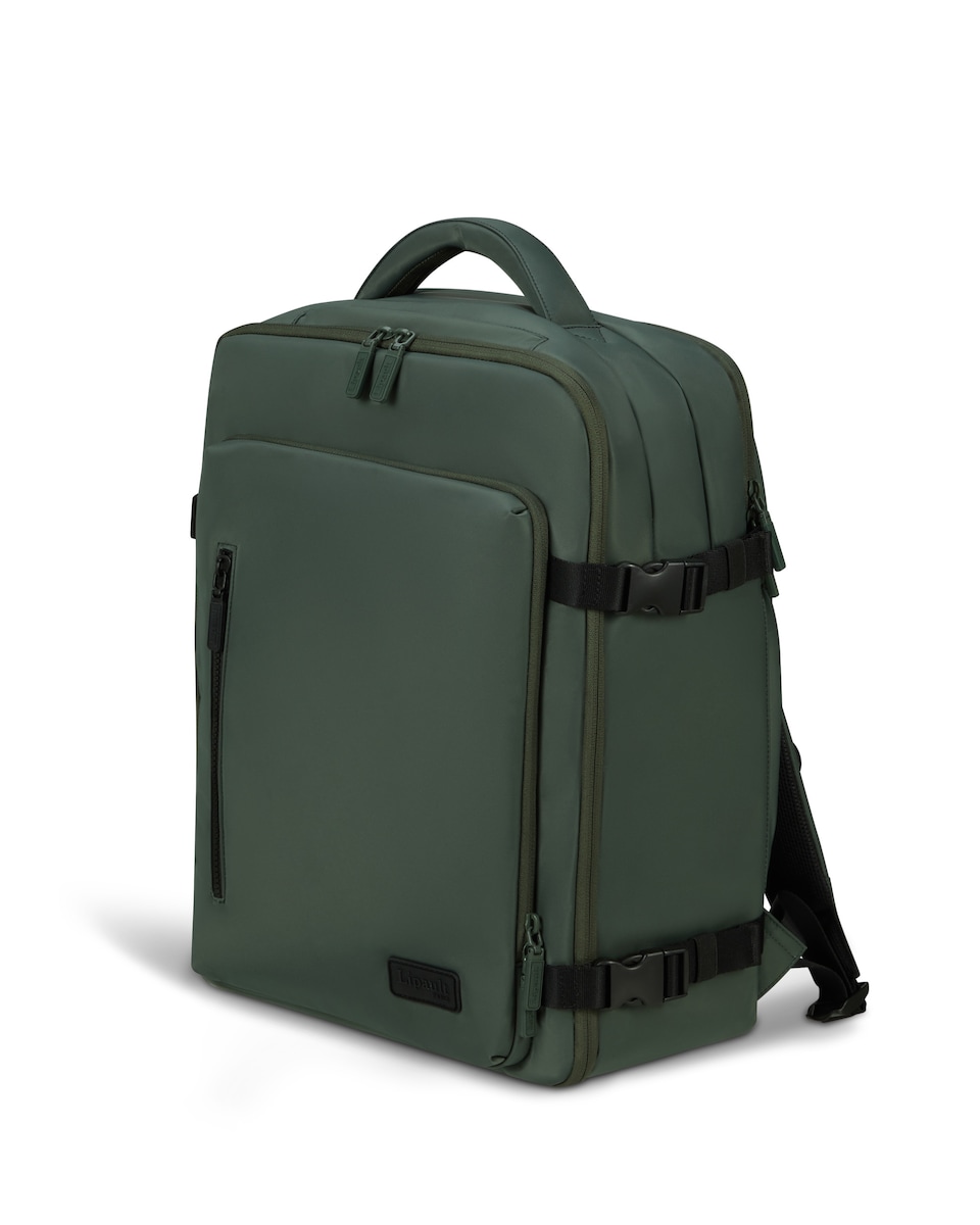 Mochila de viaje City Plume blanda con capacidad de 31 L Verde oscuro-1