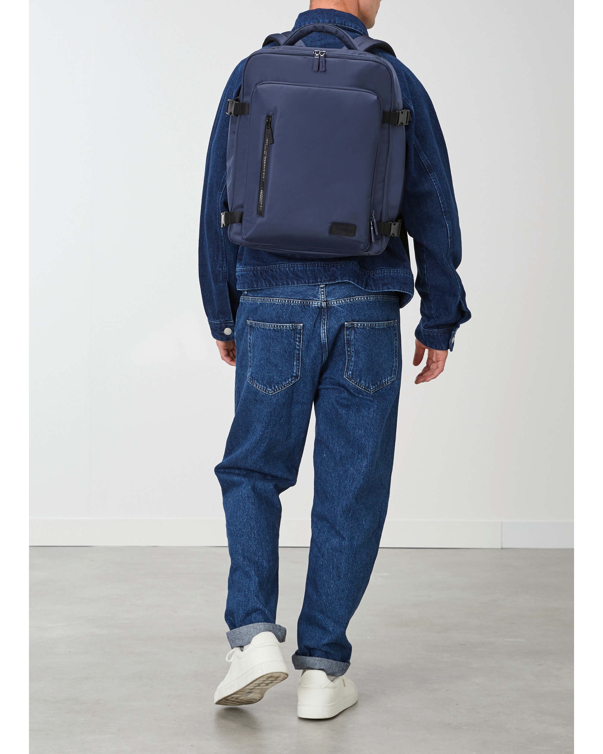 Mochila de viaje city plume blanda con capacidad de 31 l. - Lipault - Azul marino Azul marino-4