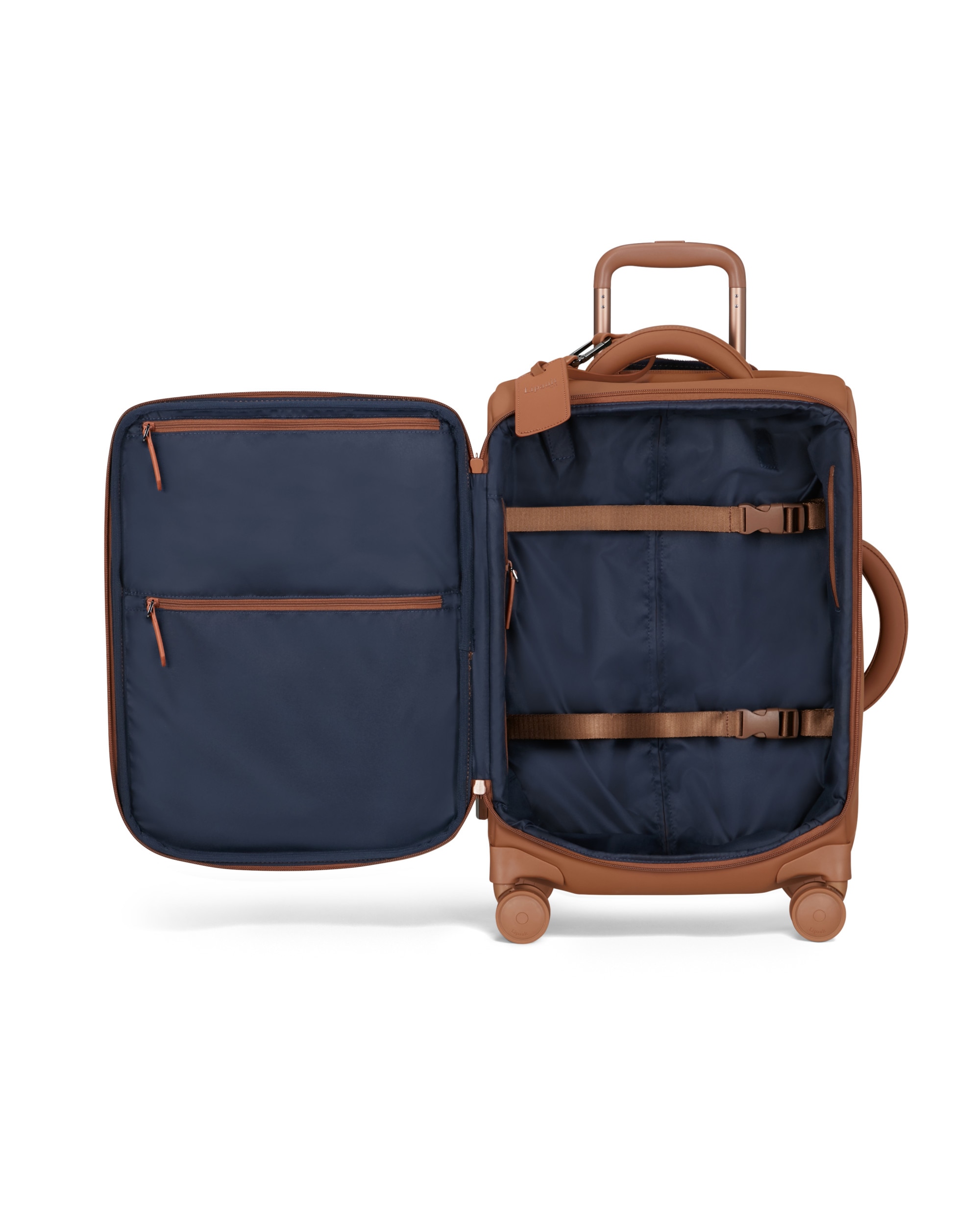 Maleta de cabina Lost in Berlin blanda con capacidad de 37 L - Lipault - Marrón claro Marrón claro-3
