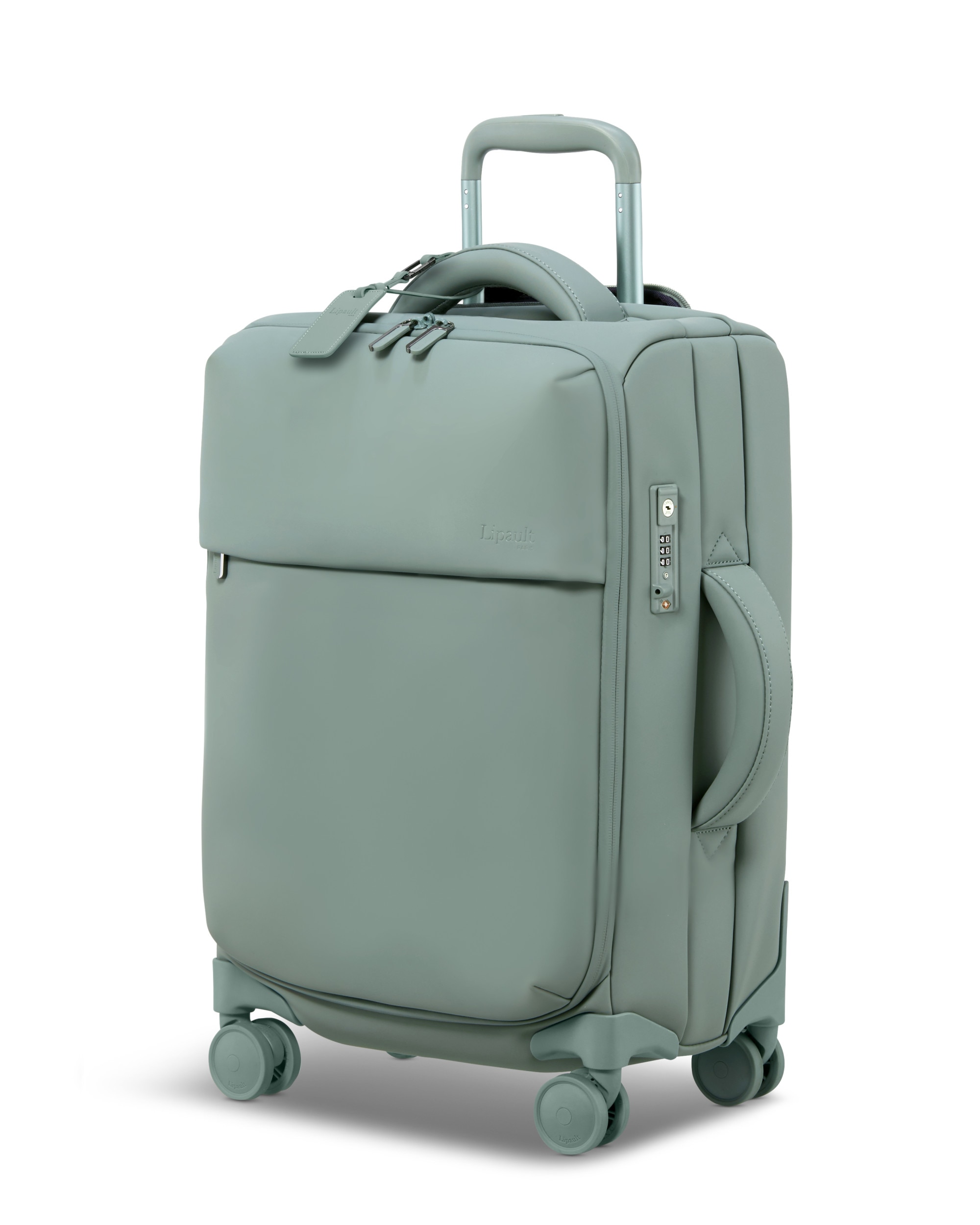 Maleta de cabina Lost in Berlin blanda con capacidad de 37 L - Lipault - Verde Verde-1
