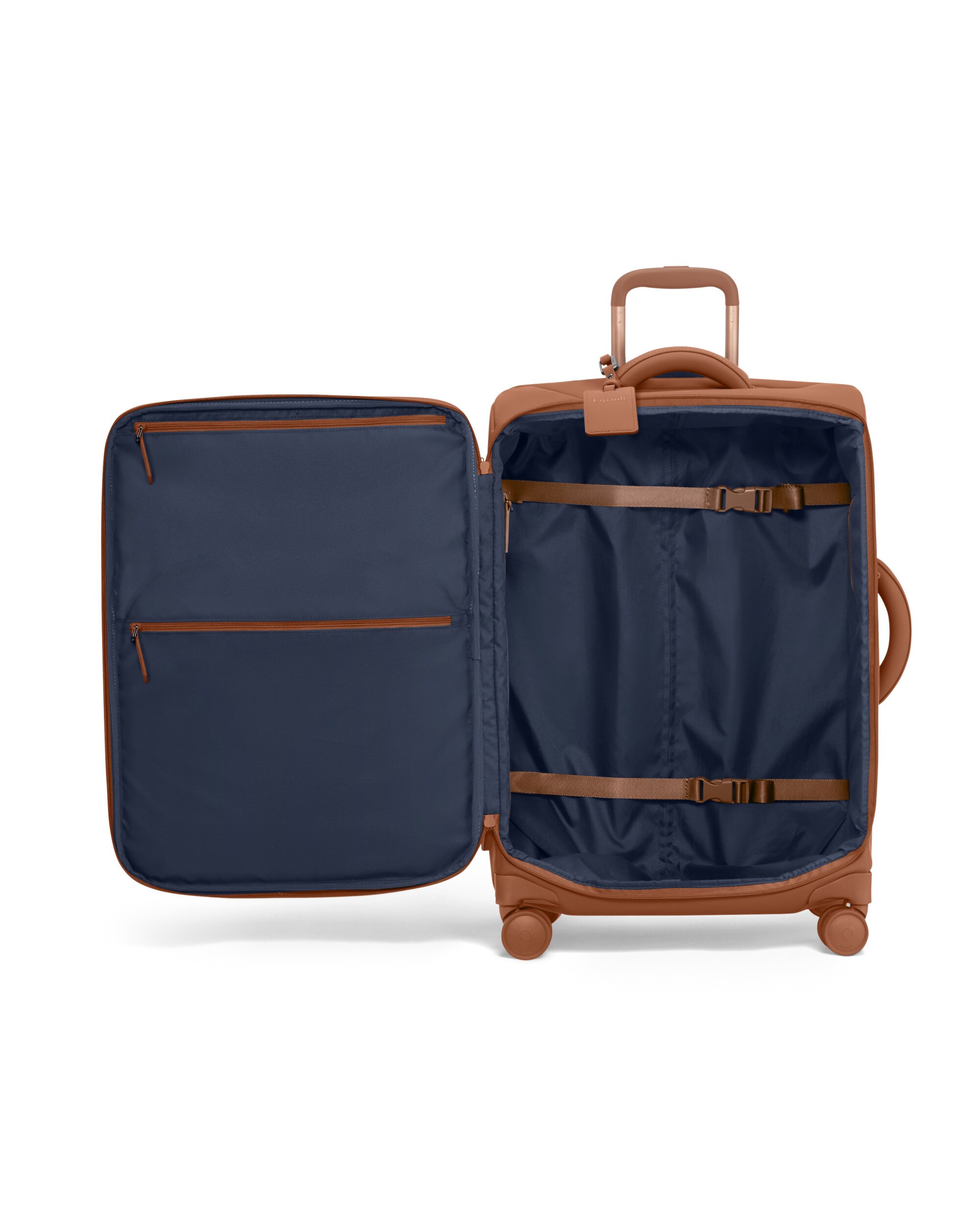 Maleta mediana 2.0 lost in berlin blanda con capacidad de 66 l. - Lipault - Marrón claro Marrón claro-5