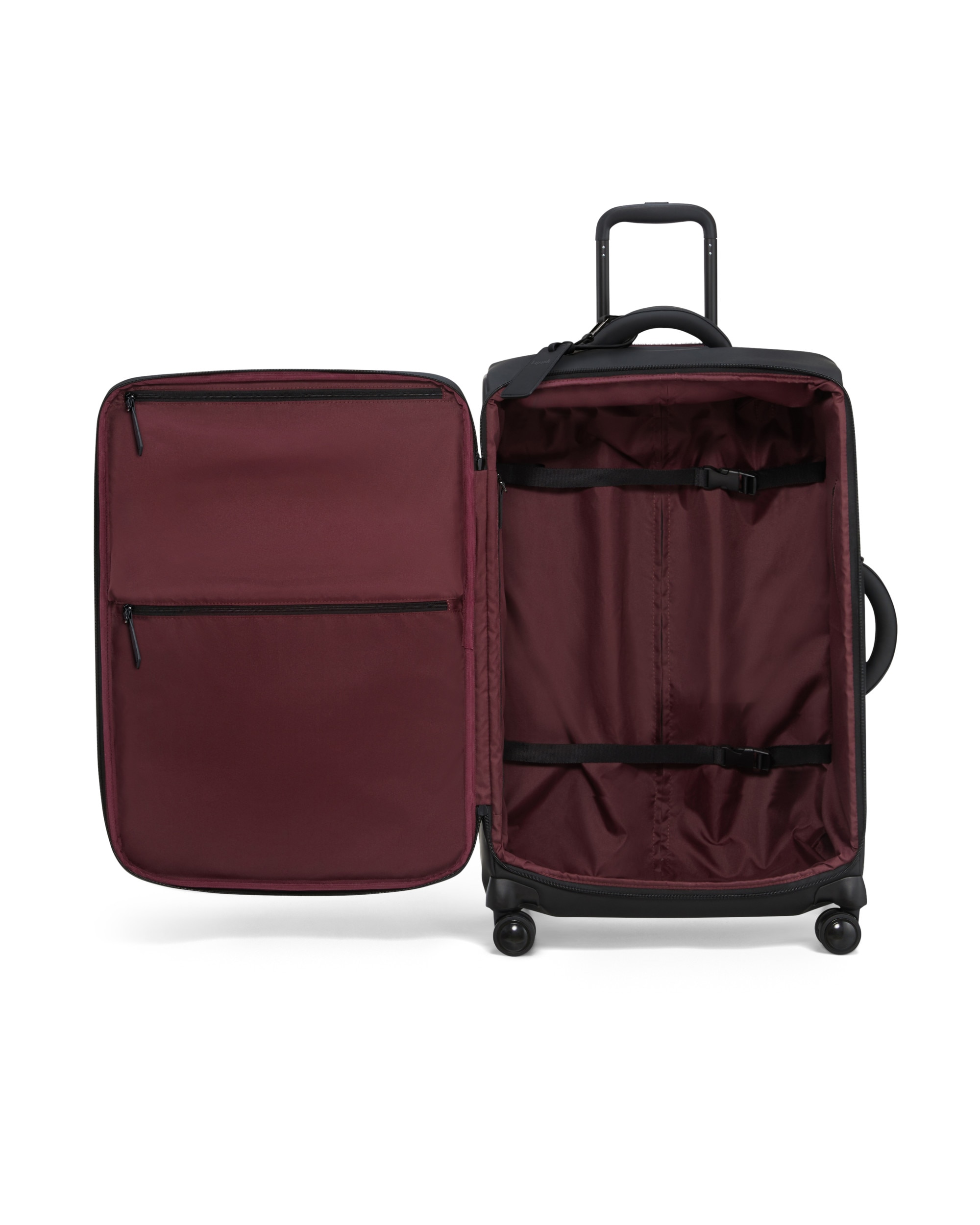 Maleta grande lost in berlin blanda con capacidad de 93 l. - Lipault - Negro Negro-3