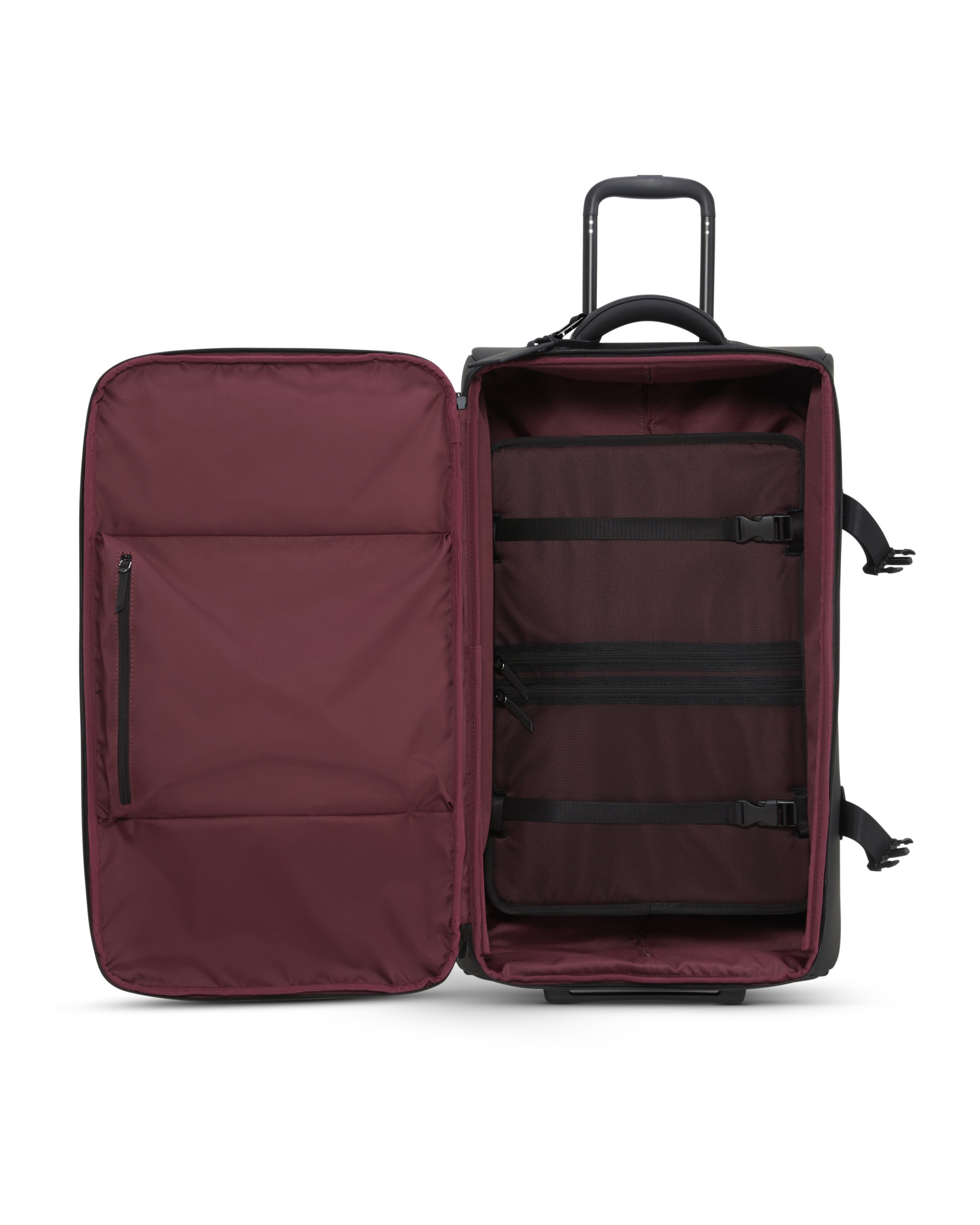Imagen 3 de Bolsa de viaje con ruedas grande Lost in Berlin blanda con capacidad de 78 L - Lipault - Negro Negro