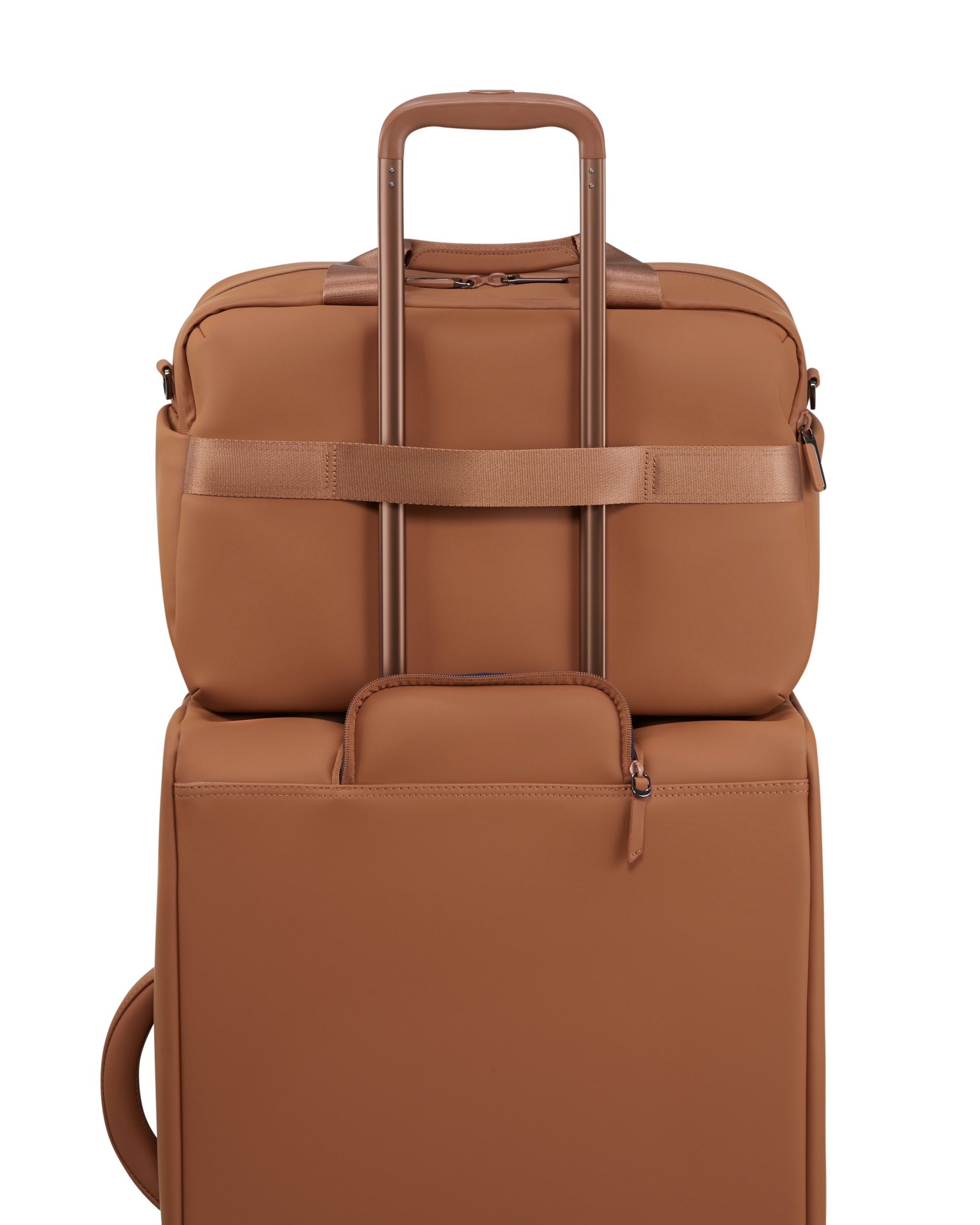 Bolsa de viaje 24 h lost in berlin blando con capacidad de 28 litros - Lipault - Marrón claro Marrón claro-5