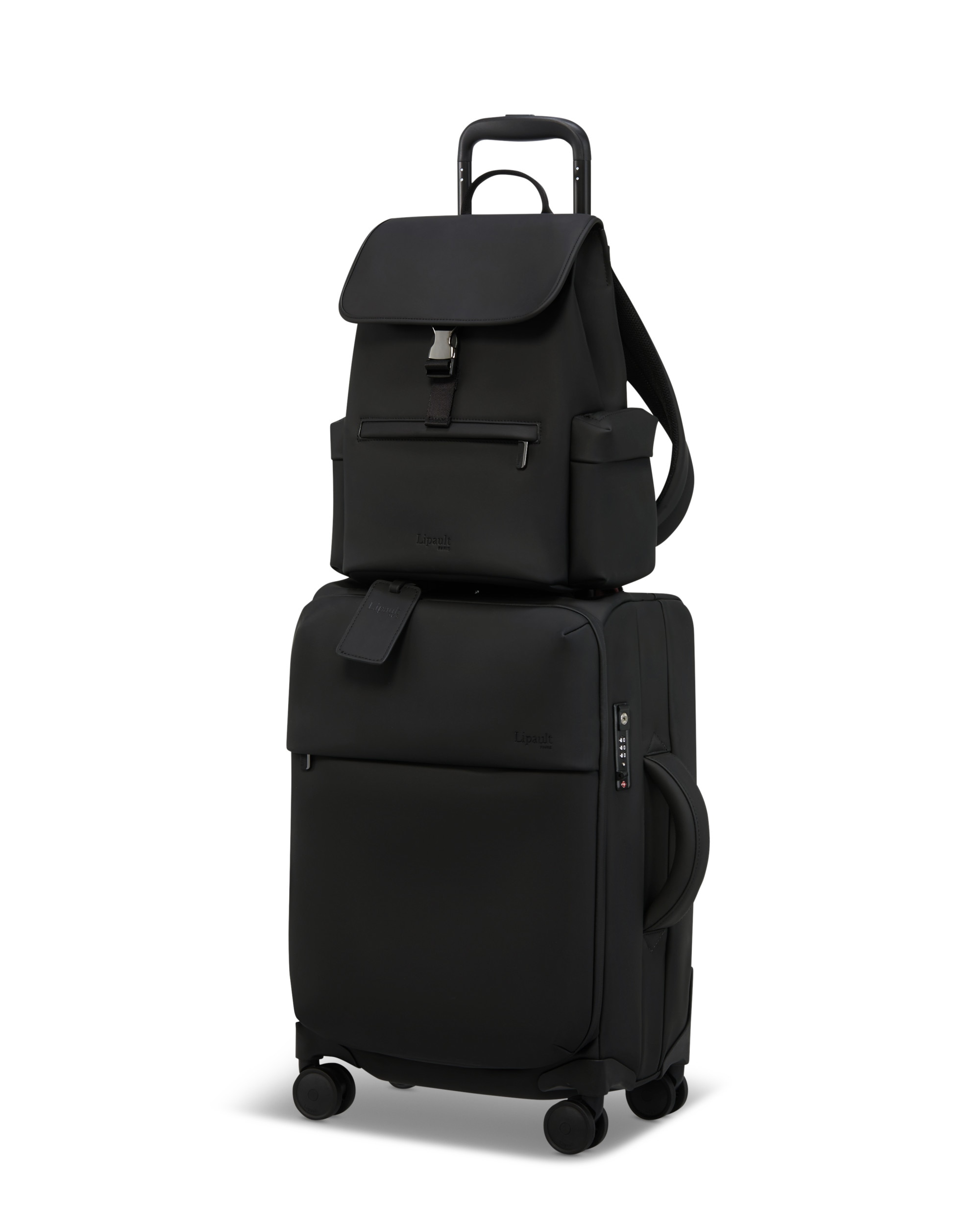 Mochila cargo mini lost in berlin blanda con capacidad de 13 litros - Lipault - Negro Negro-5