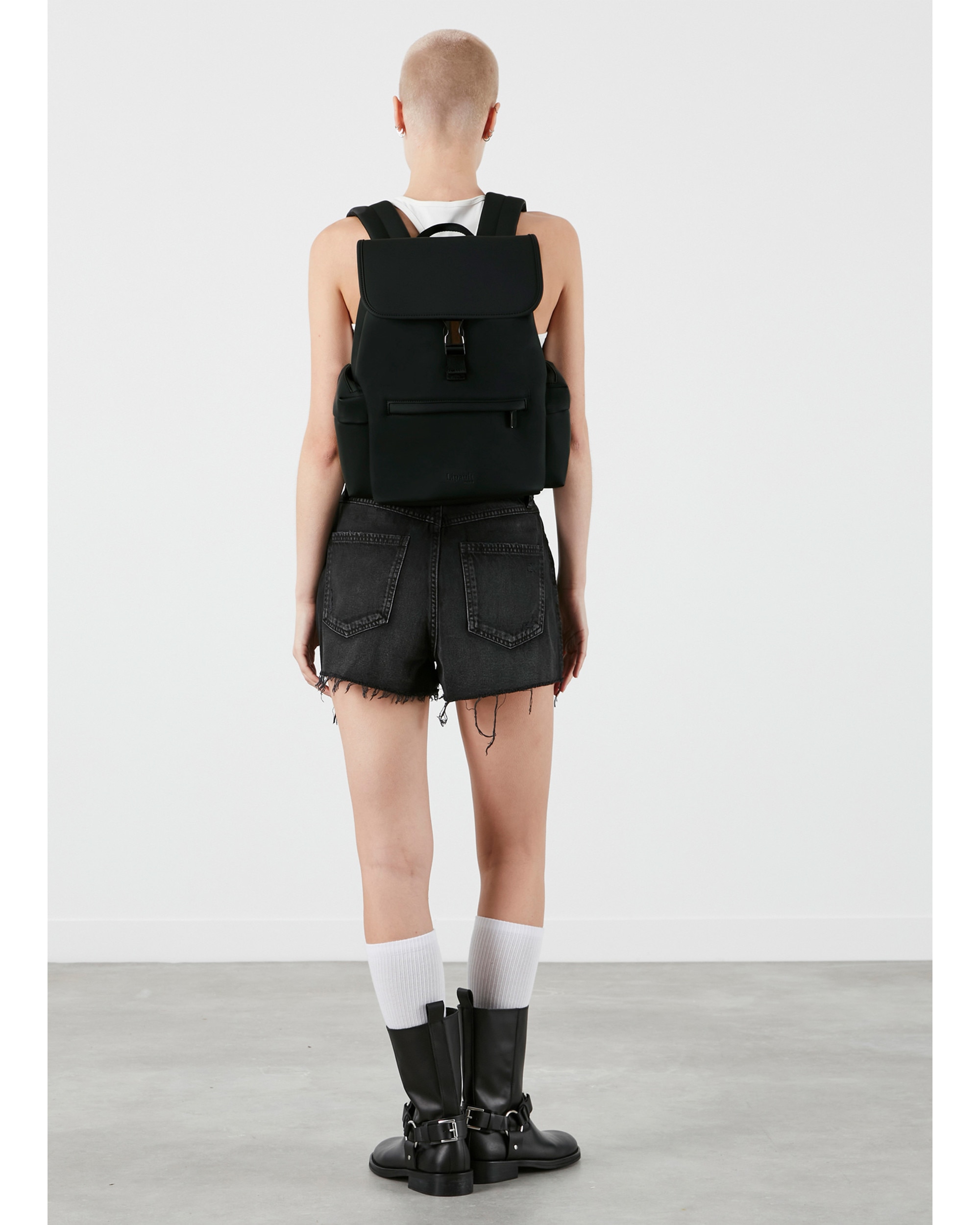 Mochila cargo mini lost in berlin blanda con capacidad de 13 litros - Lipault - Negro Negro-6