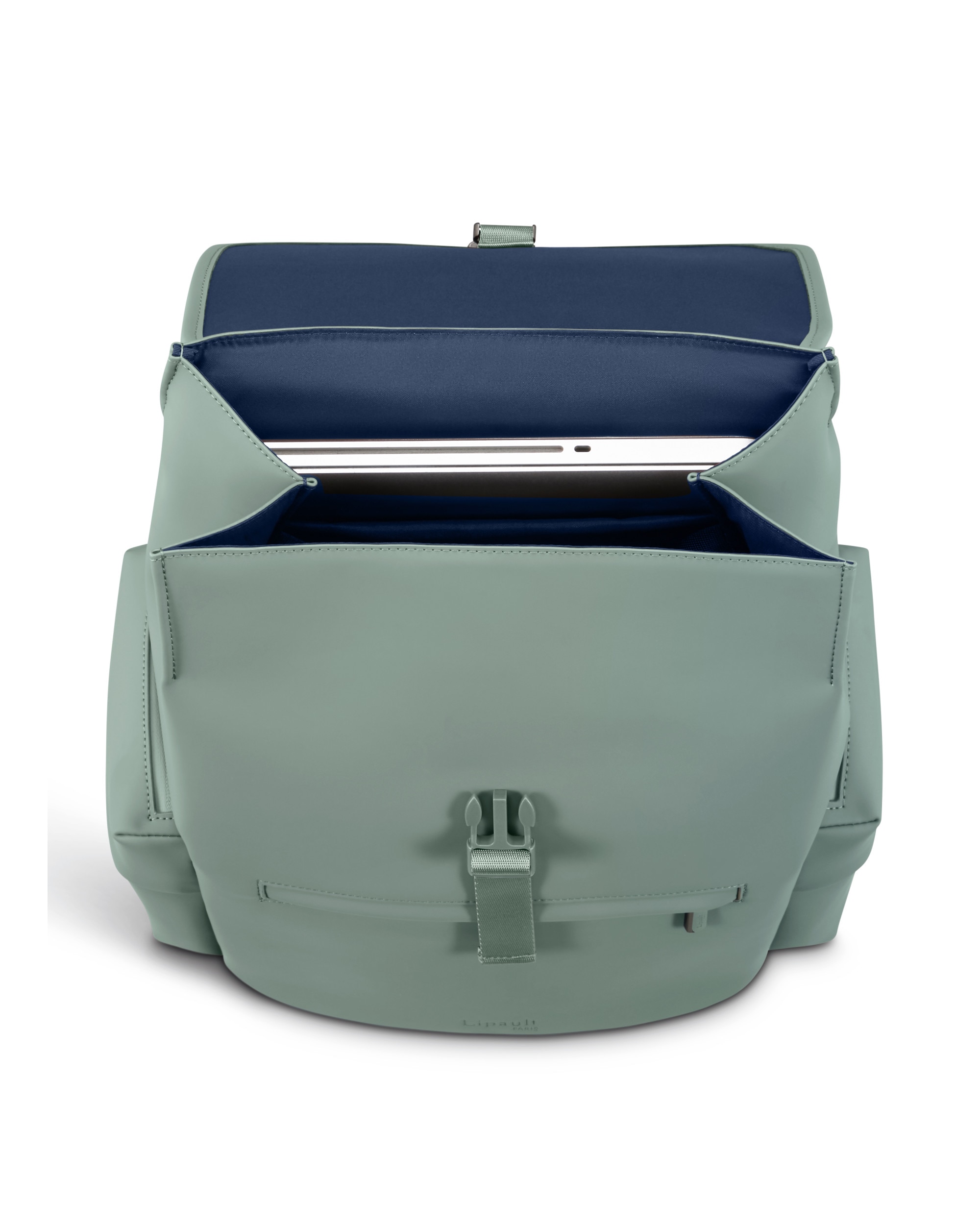 Mochila cargo mini lost in berlin blanda con capacidad de 13 litros - Lipault - Verde Agua Verde Agua-3