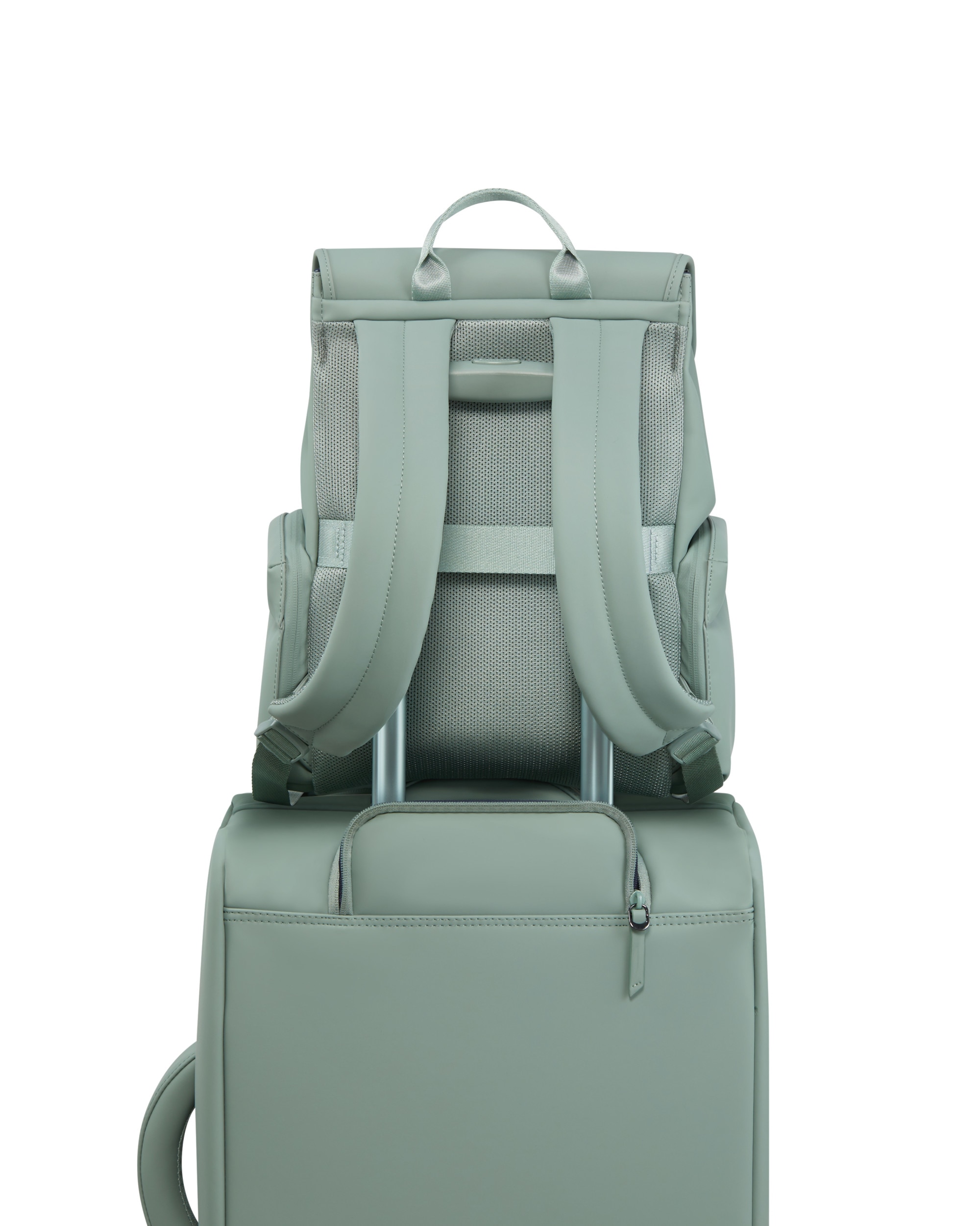 Mochila cargo mini lost in berlin blanda con capacidad de 13 litros - Lipault - Verde Agua Verde Agua-4