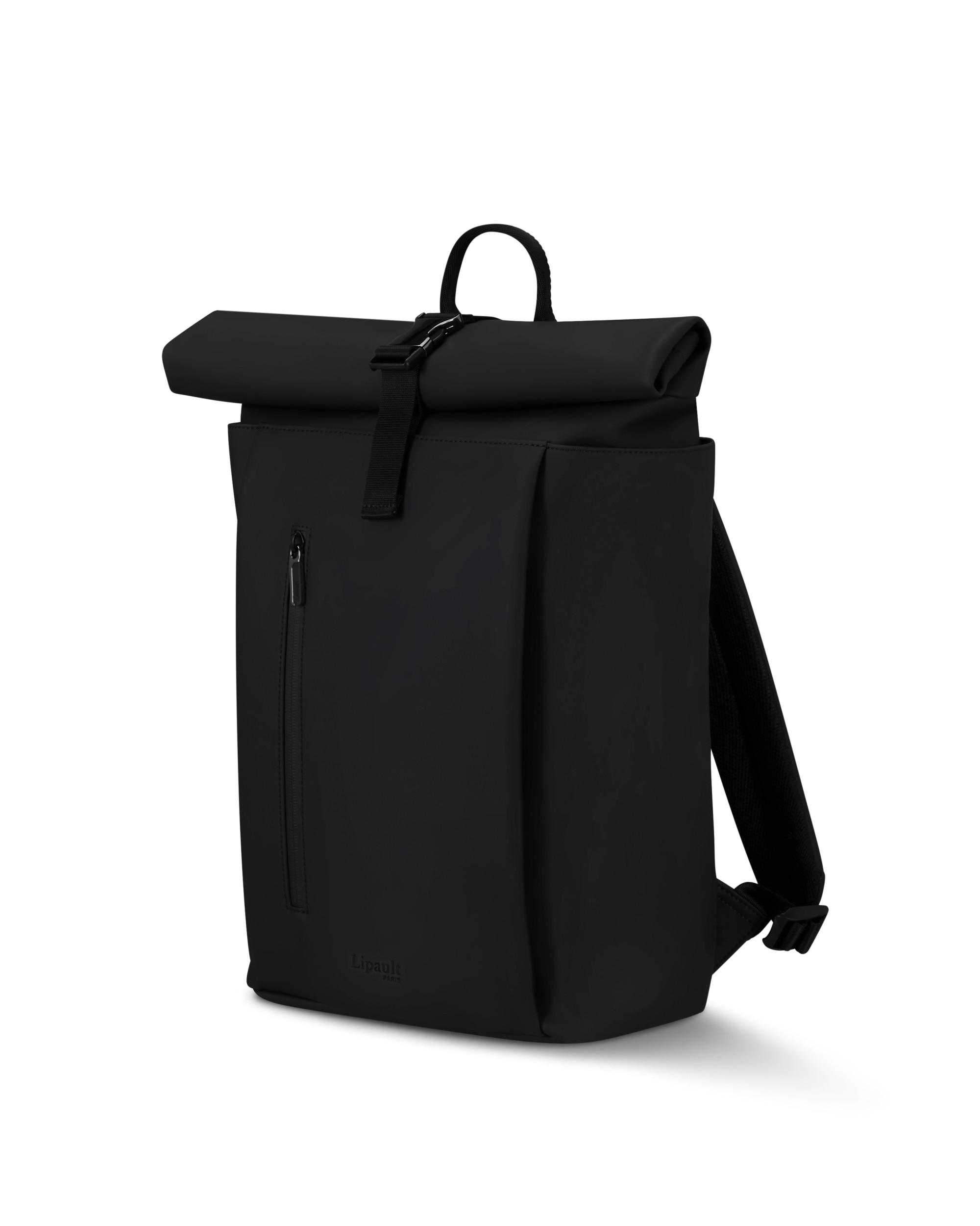 Mochila rolltop Lost in Berlin blanda con capacidad de 19 litros - Lipault - Negro Negro-1