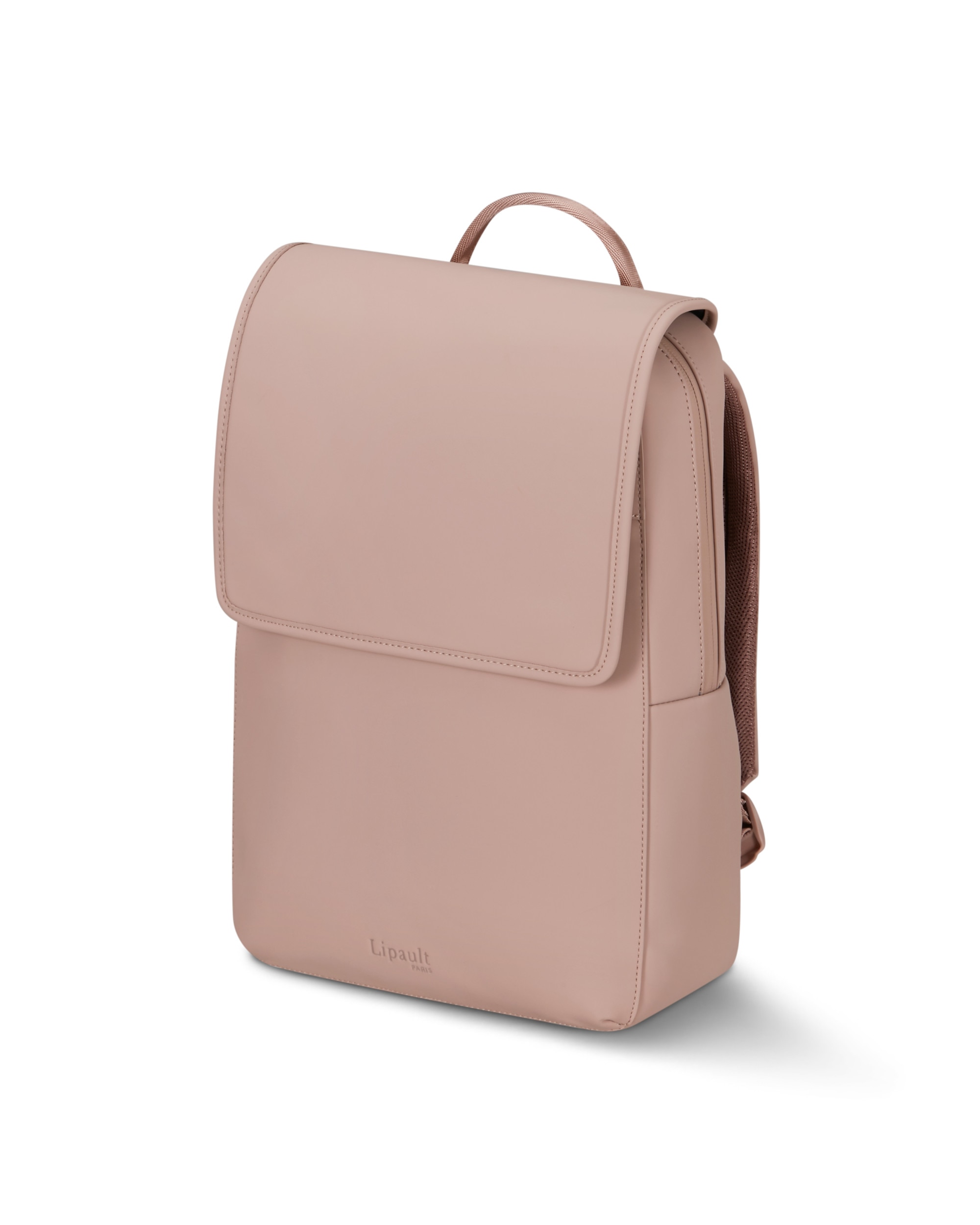 Mochila square Lost in Berlin blanda con capacidad de 12 litros - Lipault - Rosa Rosa-1