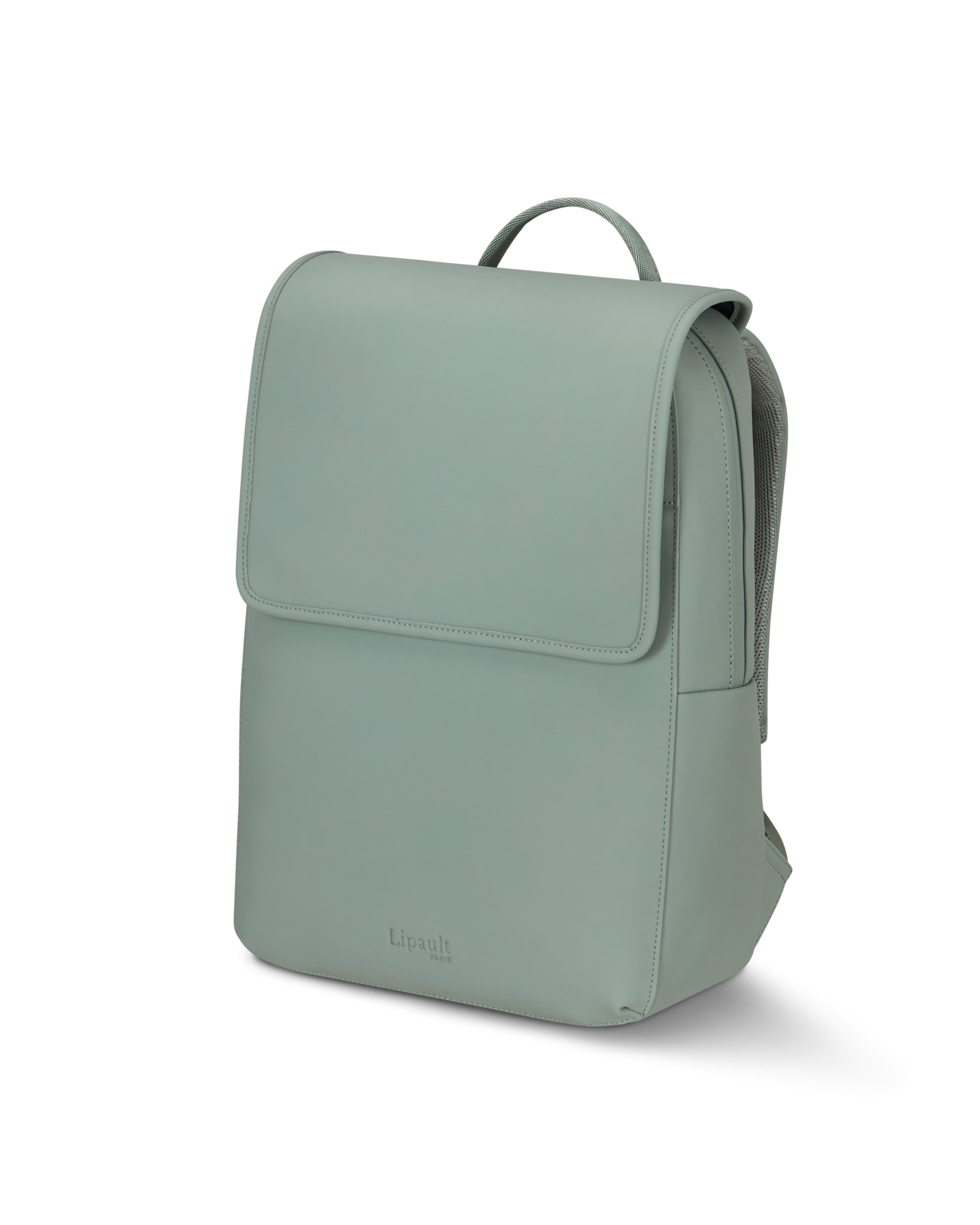 Mochila square Lost in Berlin blanda con capacidad de 12 litros - Lipault - Verde Verde-1