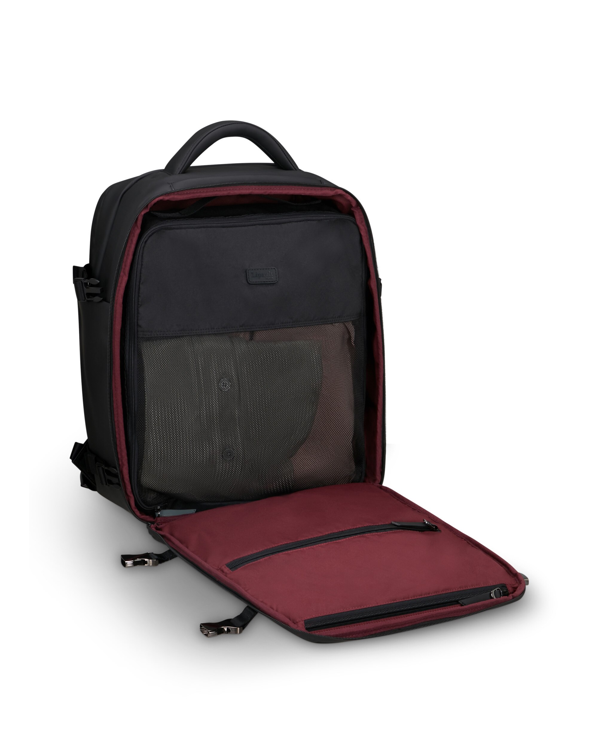 Mochila de viaje underseater Lost in Berlin blanda con capacidad de 31 litros - Lipault - Negro Negro-5