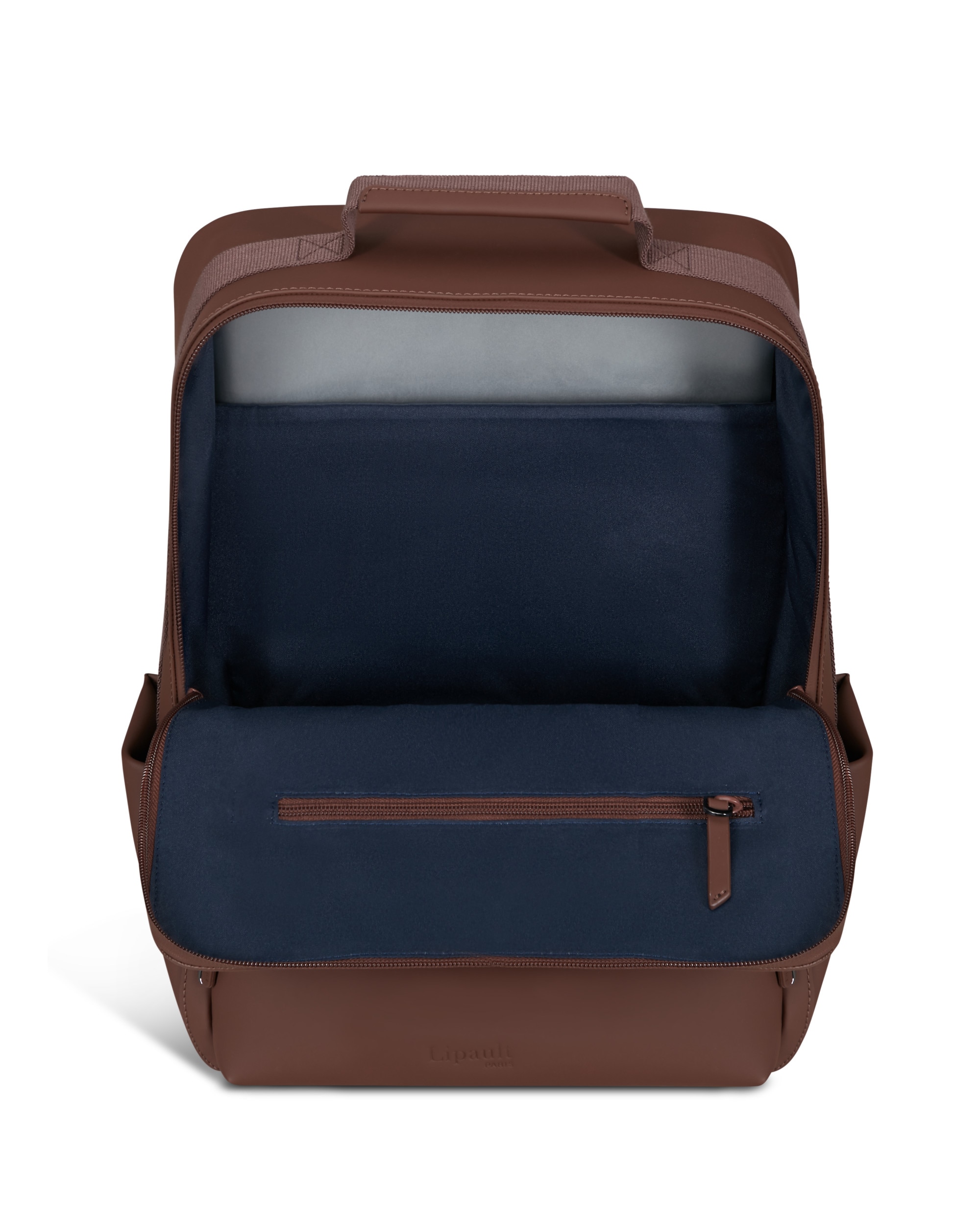 Mochila Lifetrotter Lost in Berlin blanda con capacidad de 18 litros - Lipault - Marrón oscuro Marrón oscuro-3