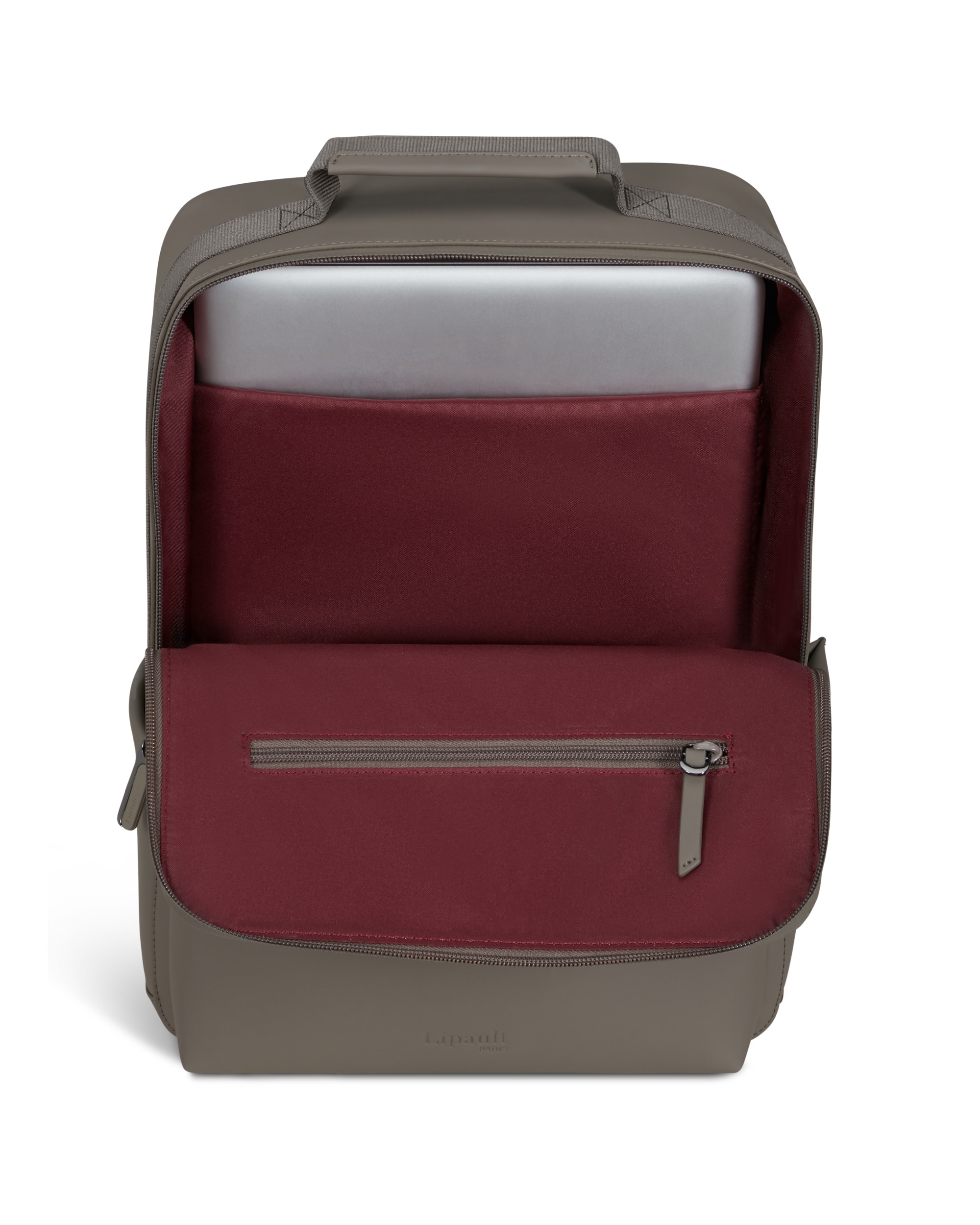 Mochila Lifetrotter Lost in Berlin blanda con capacidad de 18 litros - Lipault - Ceniza Ceniza-3