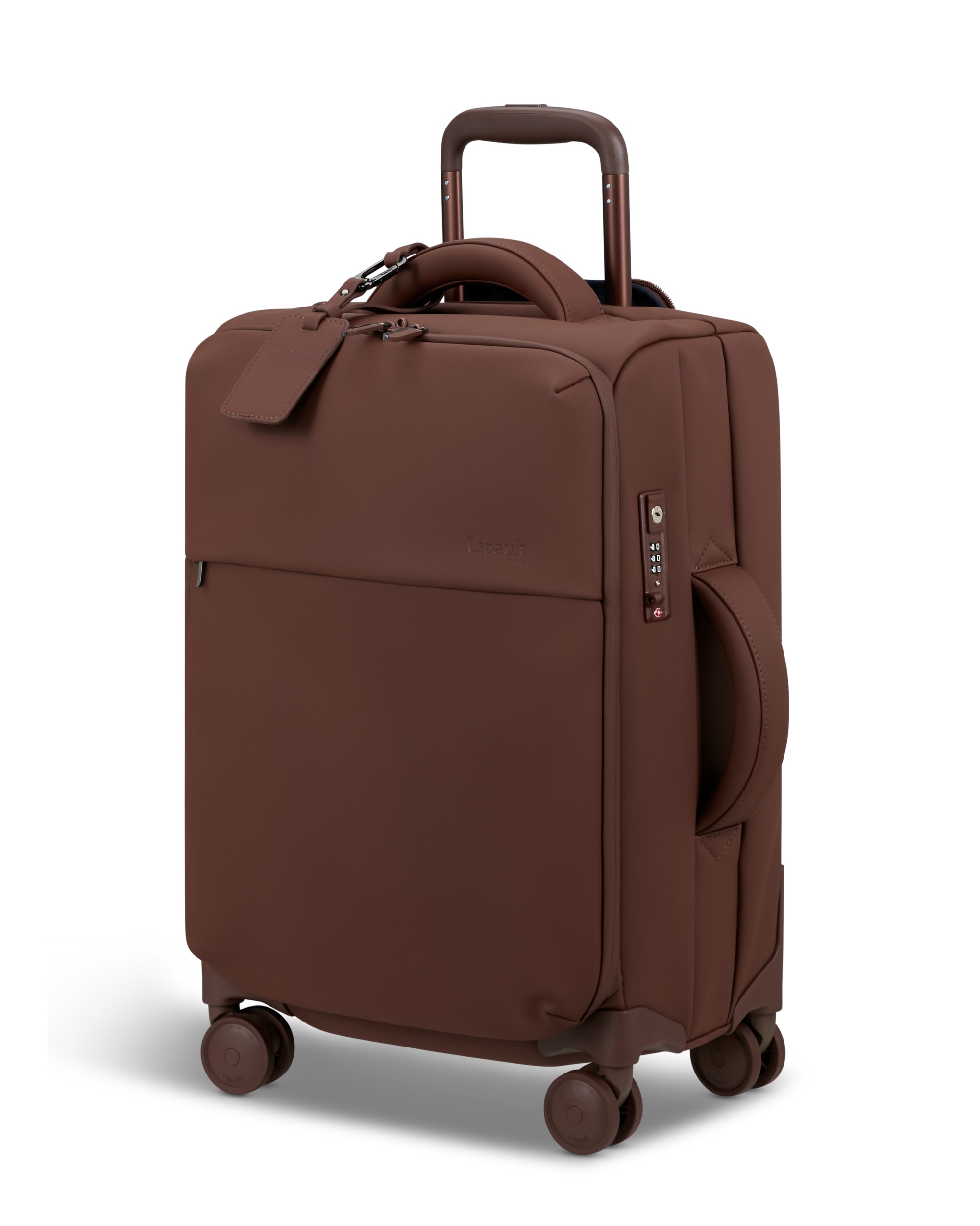 Maleta de cabina Lost in Berlin blanda con capacidad de 37 L - Lipault - Marrón oscuro Marrón oscuro-1