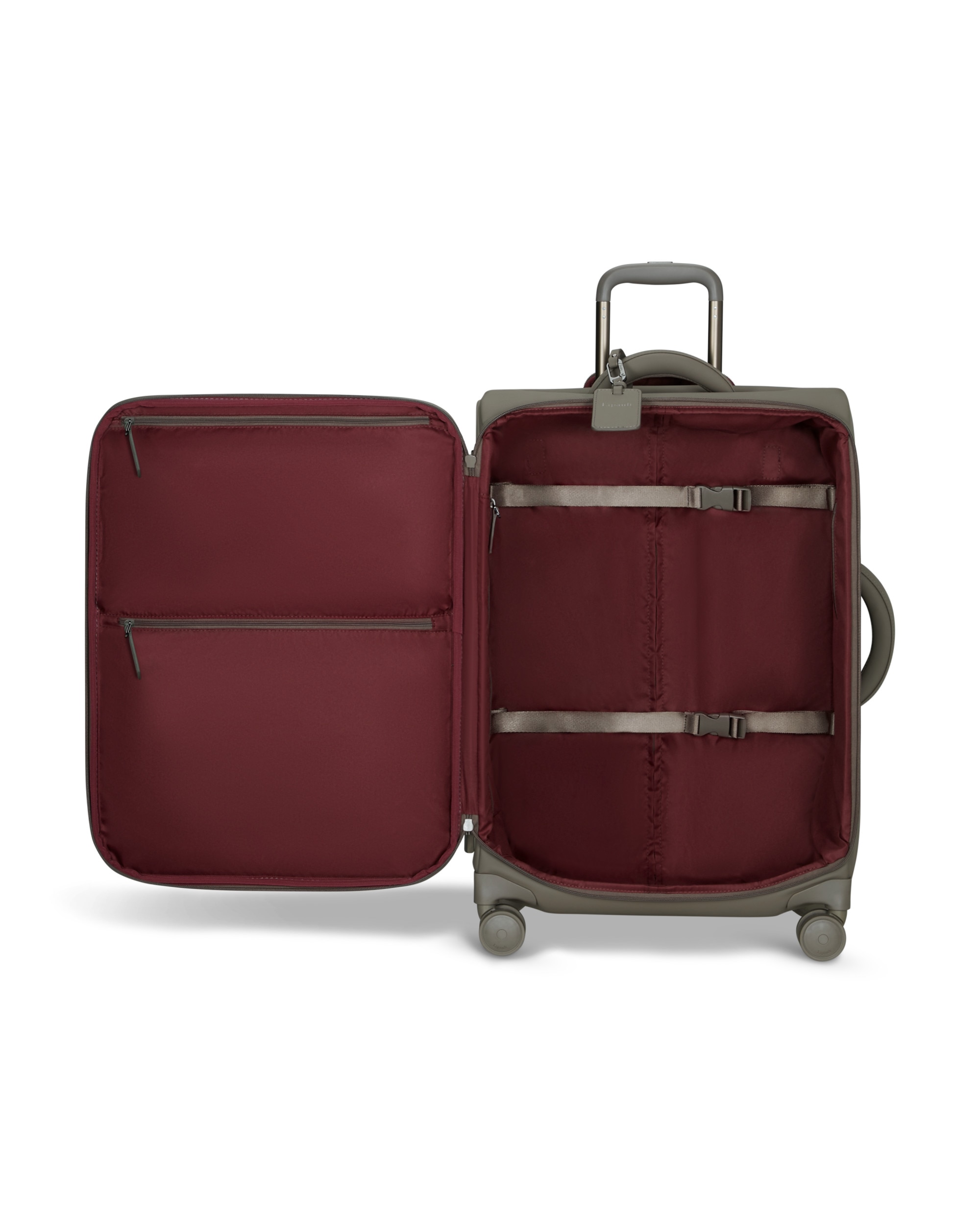 Maleta mediana 2.0 lost in berlin blanda con capacidad de 66 l. - Lipault - Gris claro Gris claro-3