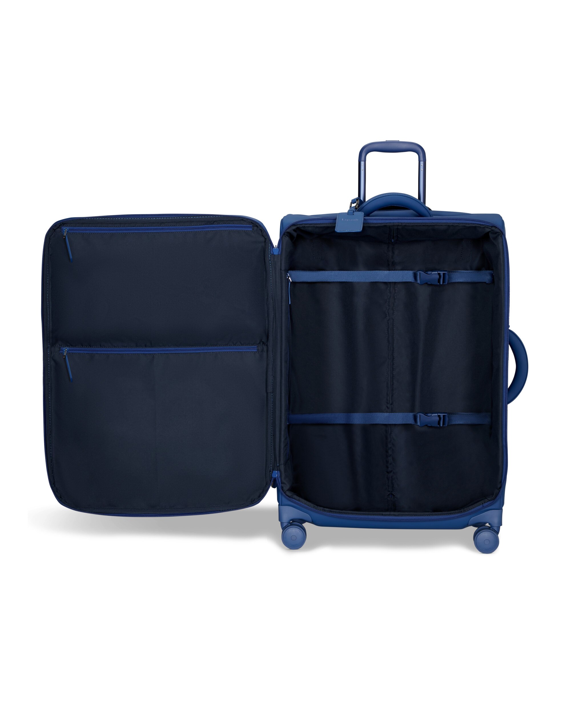 Maleta grande lost in berlin blanda con capacidad de 93 l. - Lipault - Azul eléctrico Azul eléctrico-3