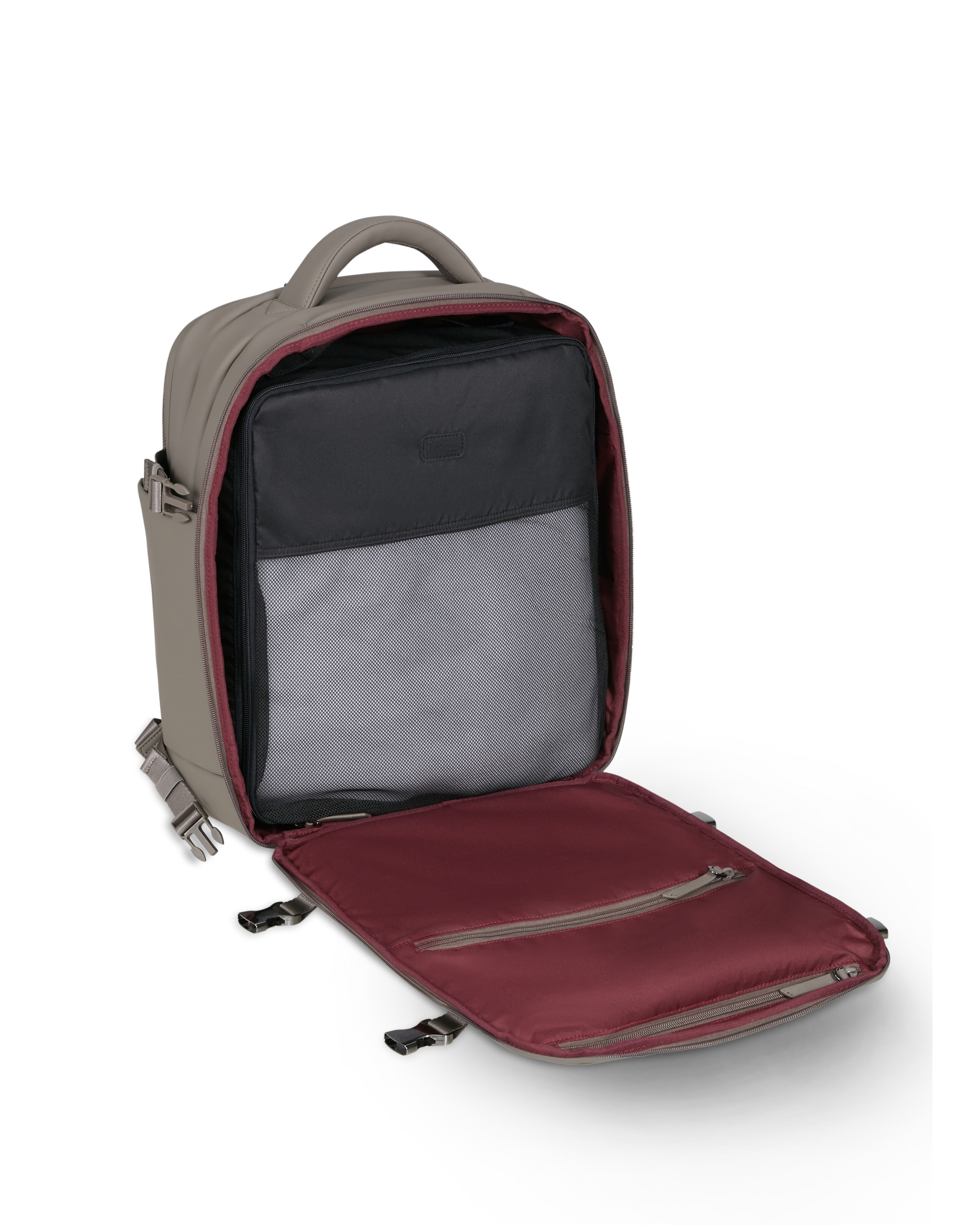 Mochila de viaje underseater Lost in Berlin blanda con capacidad de 31 litros - Lipault - Ceniza Ceniza-3