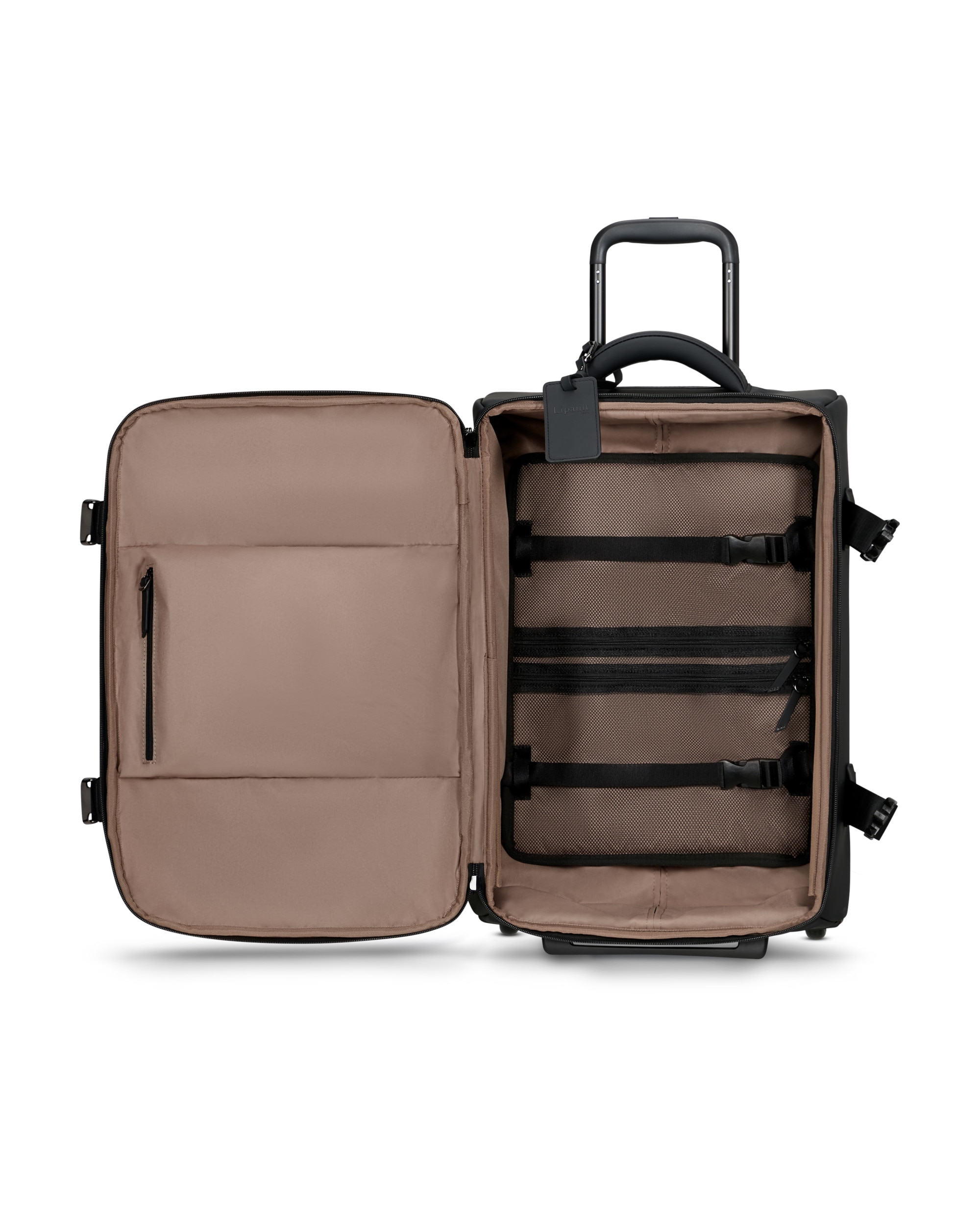 Bolsa de viaje de cabina lost in berlin exile 55 cm blanda con capacidad de 44 litros - Lipault - Negro Negro-3