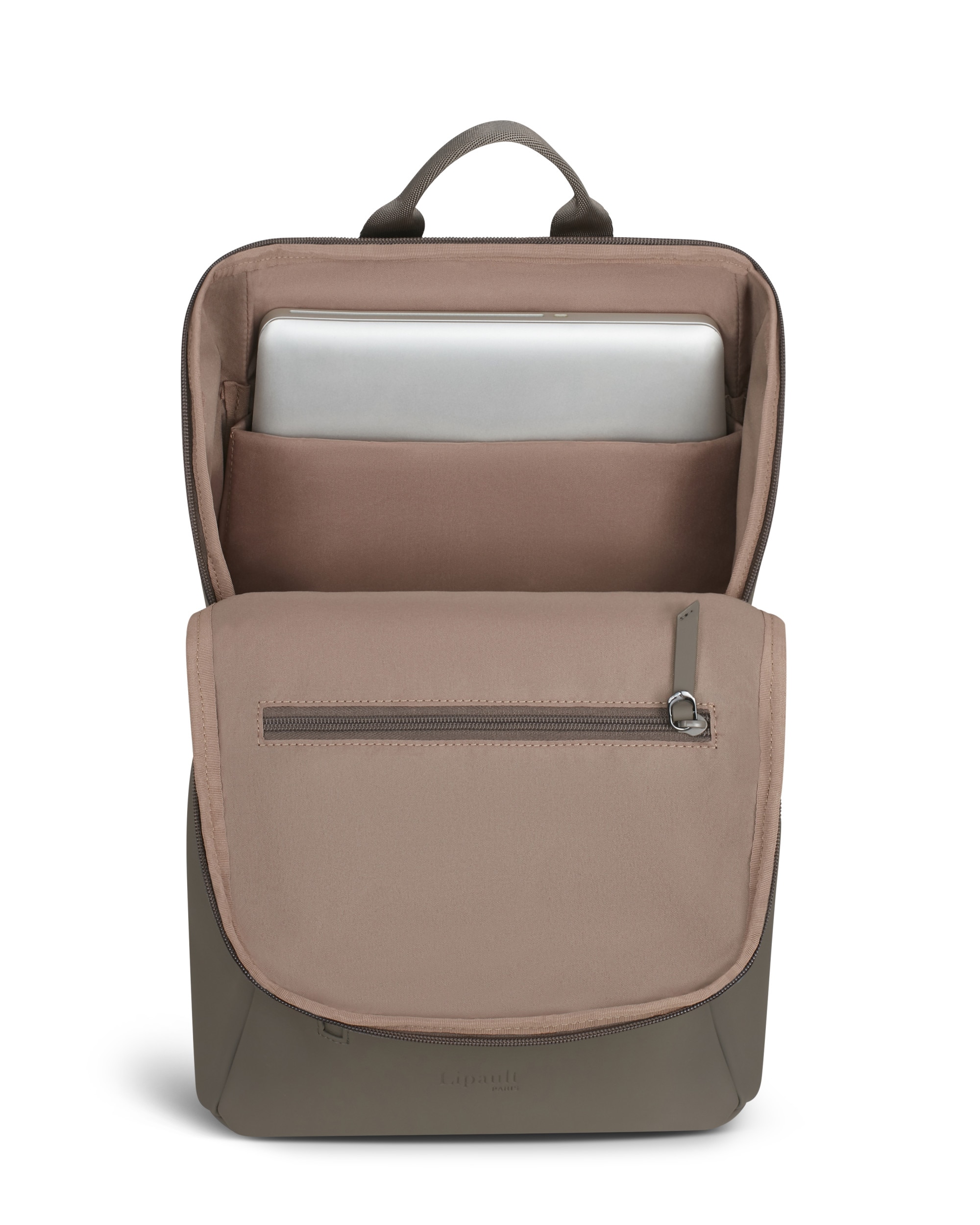Mochila Saint-Germain blanda con capacidad de 18 litros - Lipault - Gris Piedra Gris Piedra-3