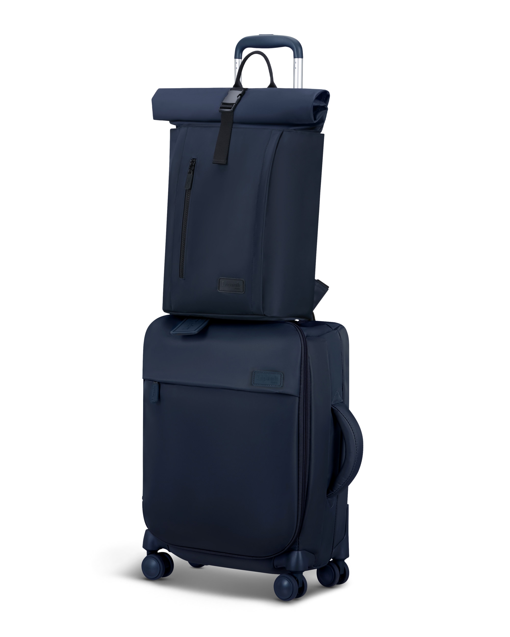 Imagen 6 de Mochila unisex city plume de nylon resistente al agua - Lipault - Azul índigo Azul índigo