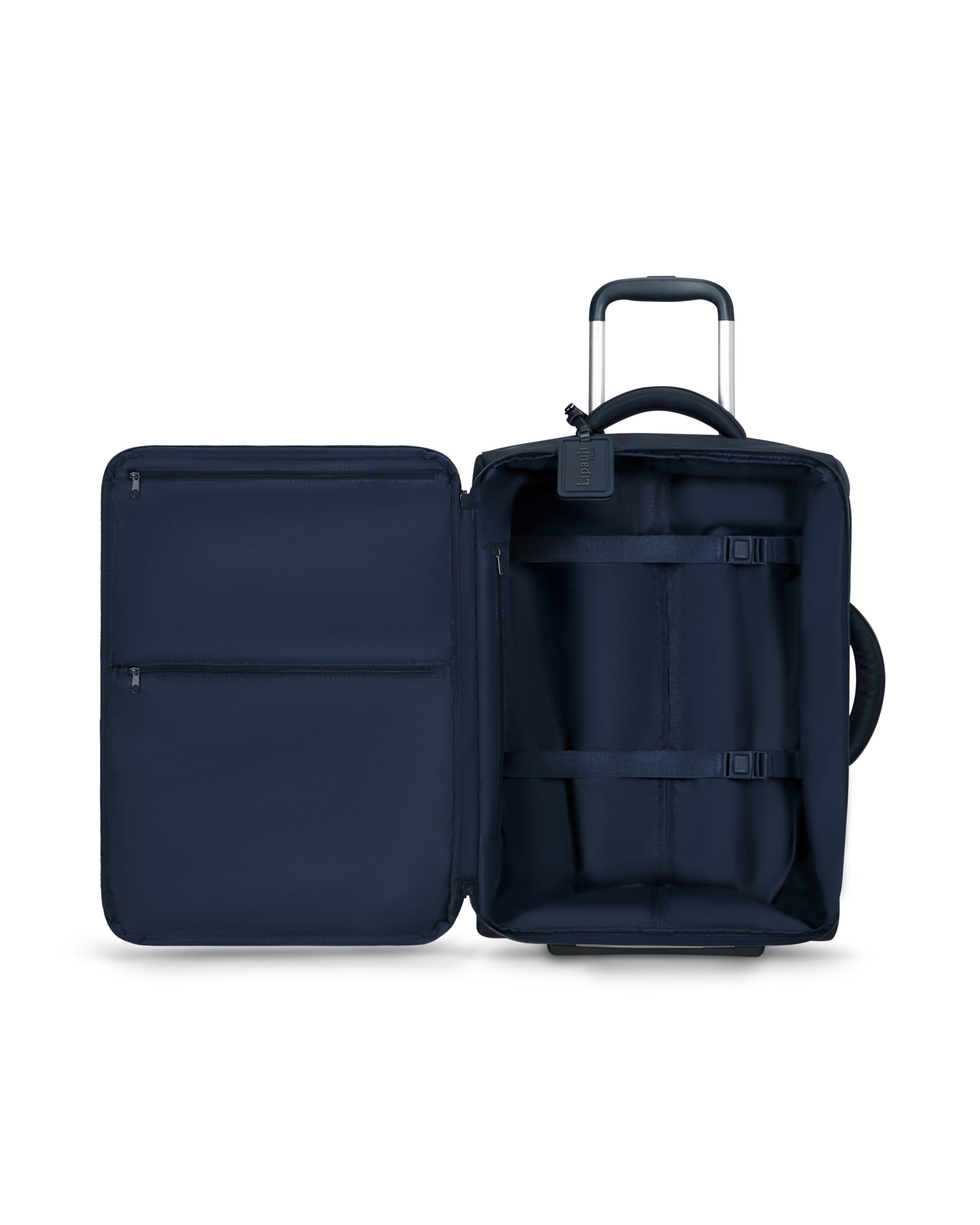 Maleta de cabina foldable plume blanda con capacidad de 39 l - Lipault - Azul índigo Azul índigo-3