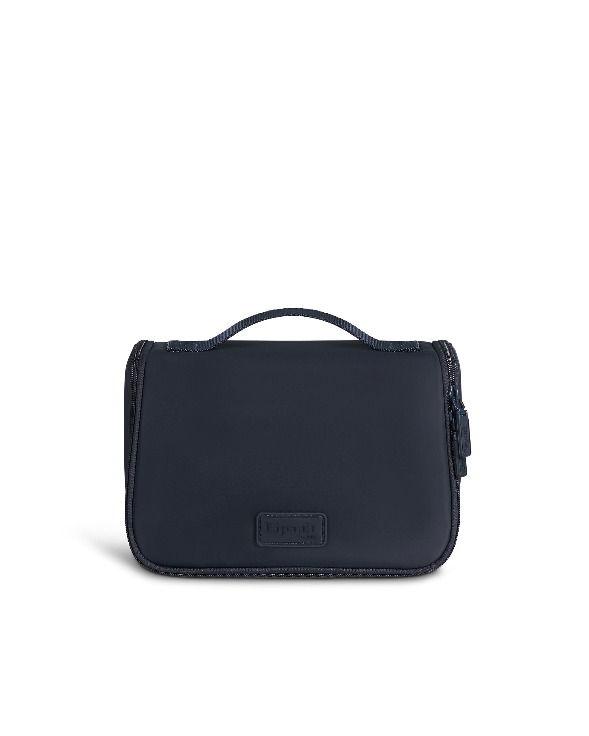 Imagen 4 de Neceser de mujer plume accessoires de nylon resistente al agua con bolsillos interiores - Lipault - Azul índigo Azul índigo