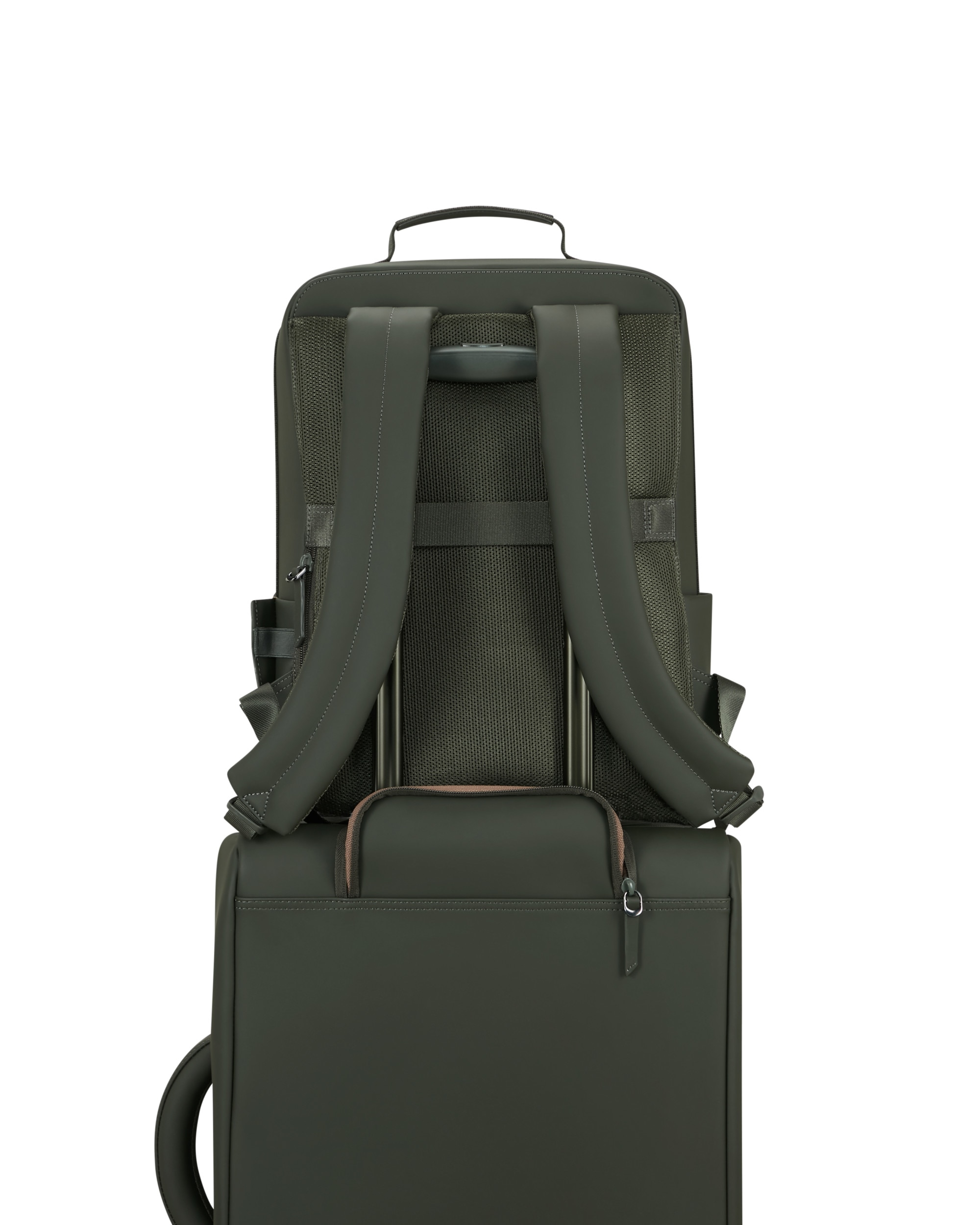 Mochila lifetrotter lost in berlin blanda con capacidad de 18 litros - Lipault - Kaki Kaki-6