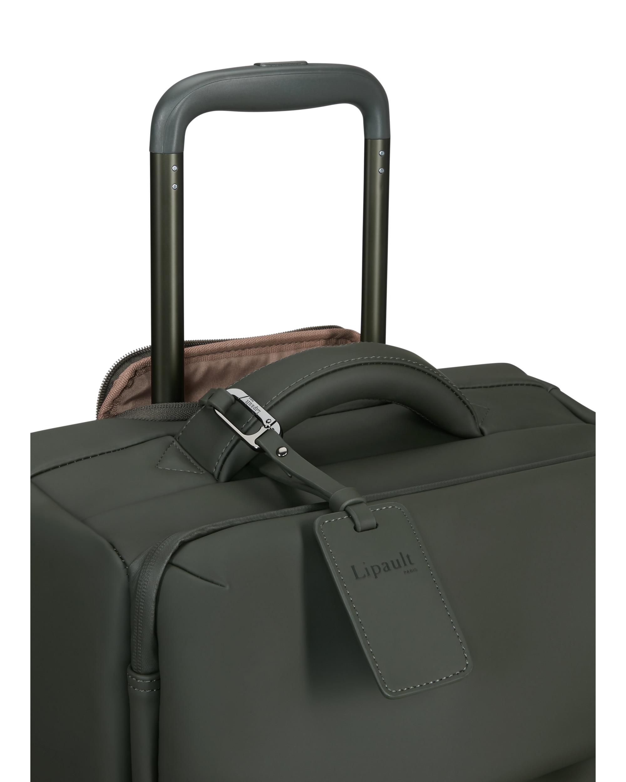 Maleta de cabina Lost in Berlin blanda con capacidad de 37 L - Lipault - Kaki Kaki-4