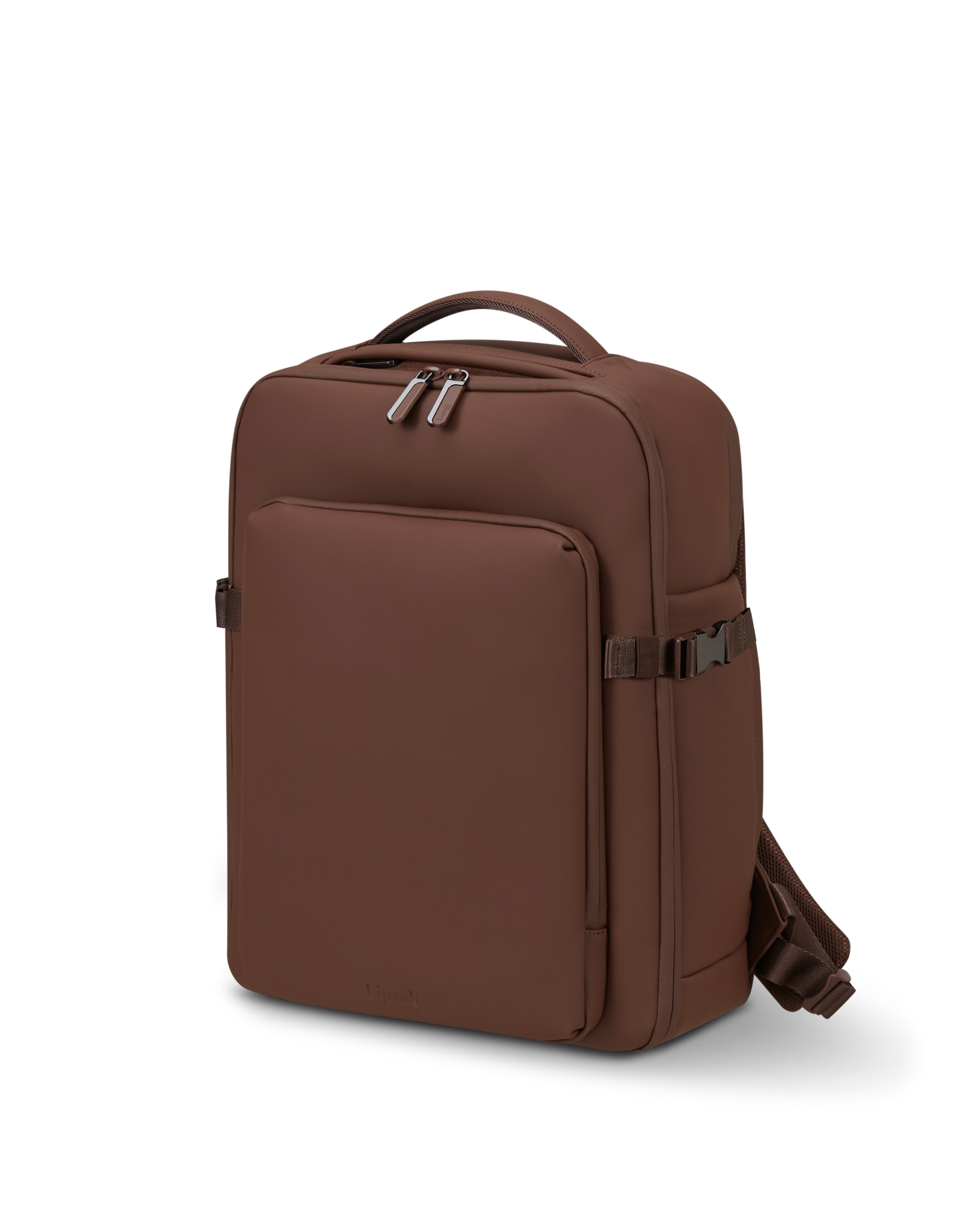 Mochila pro para portátil de 16'' lost in berlin blanda con capacidad de 22 litros - Lipault - Marrón Marrón-1