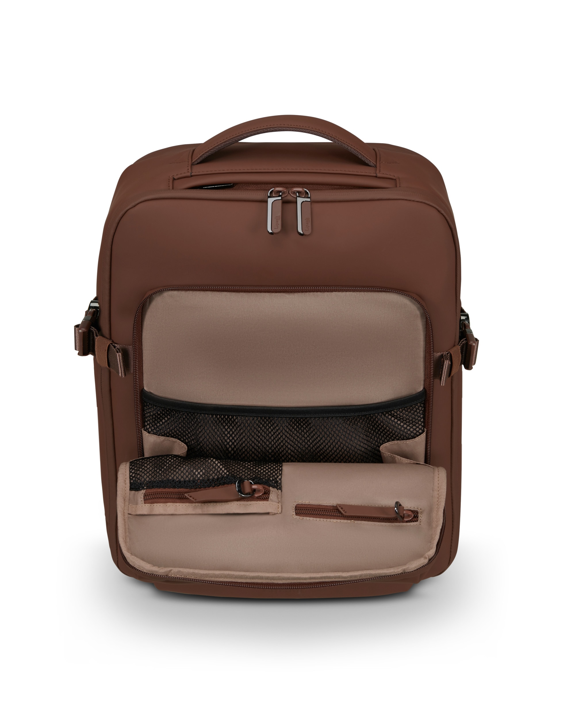 Mochila pro para portátil de 16'' lost in berlin blanda con capacidad de 22 litros - Lipault - Marrón Marrón-3