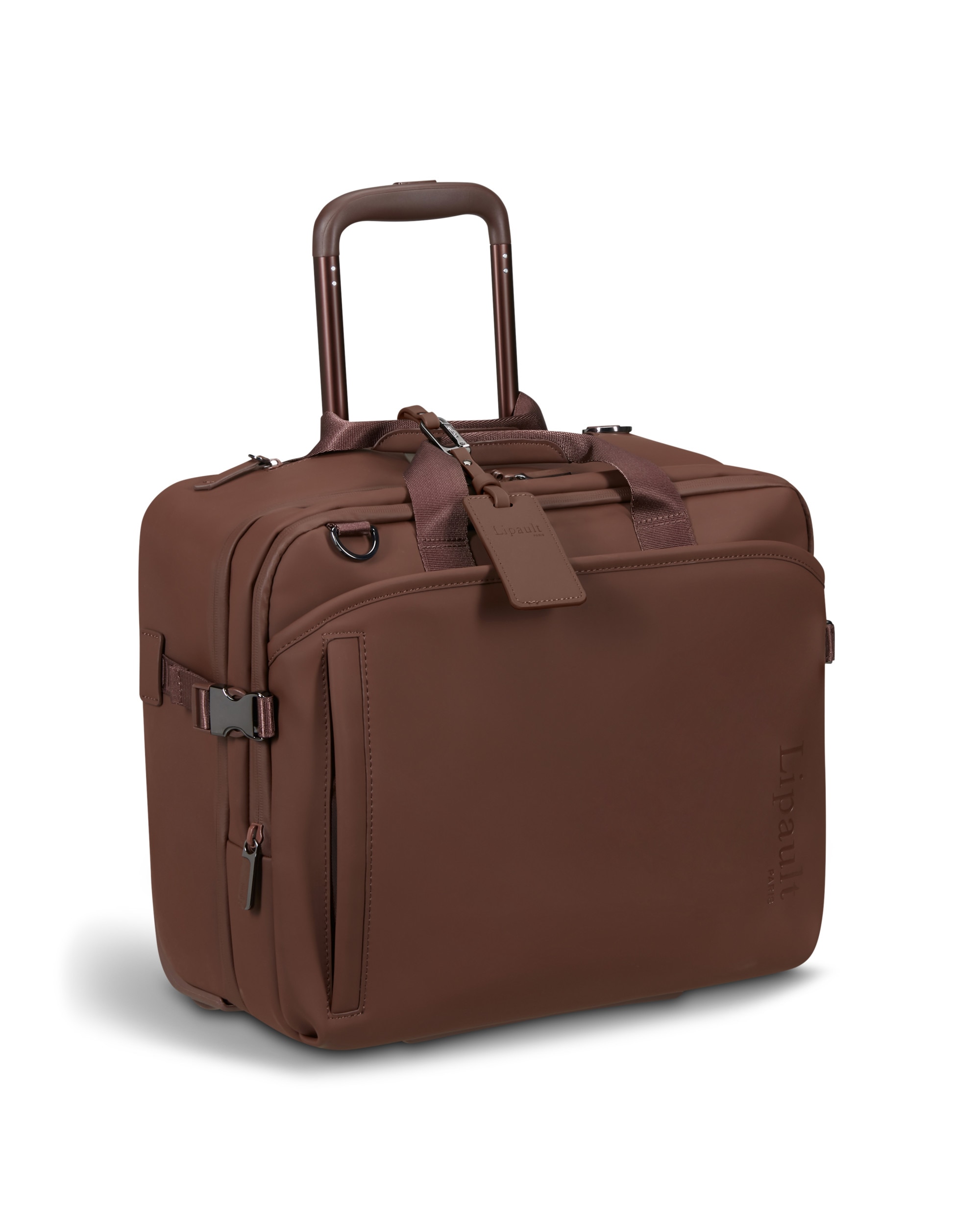 Maletín para portátil de 16'' lost in berlin blando con capacidad de 26 litros - Lipault - Marrón Marrón-1