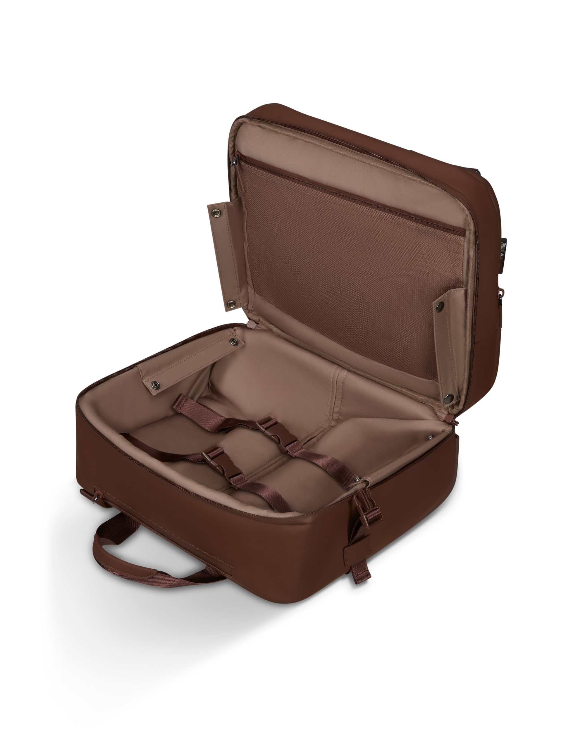 Maletín para portátil de 16'' lost in berlin blando con capacidad de 26 litros - Lipault - Marrón Marrón-6