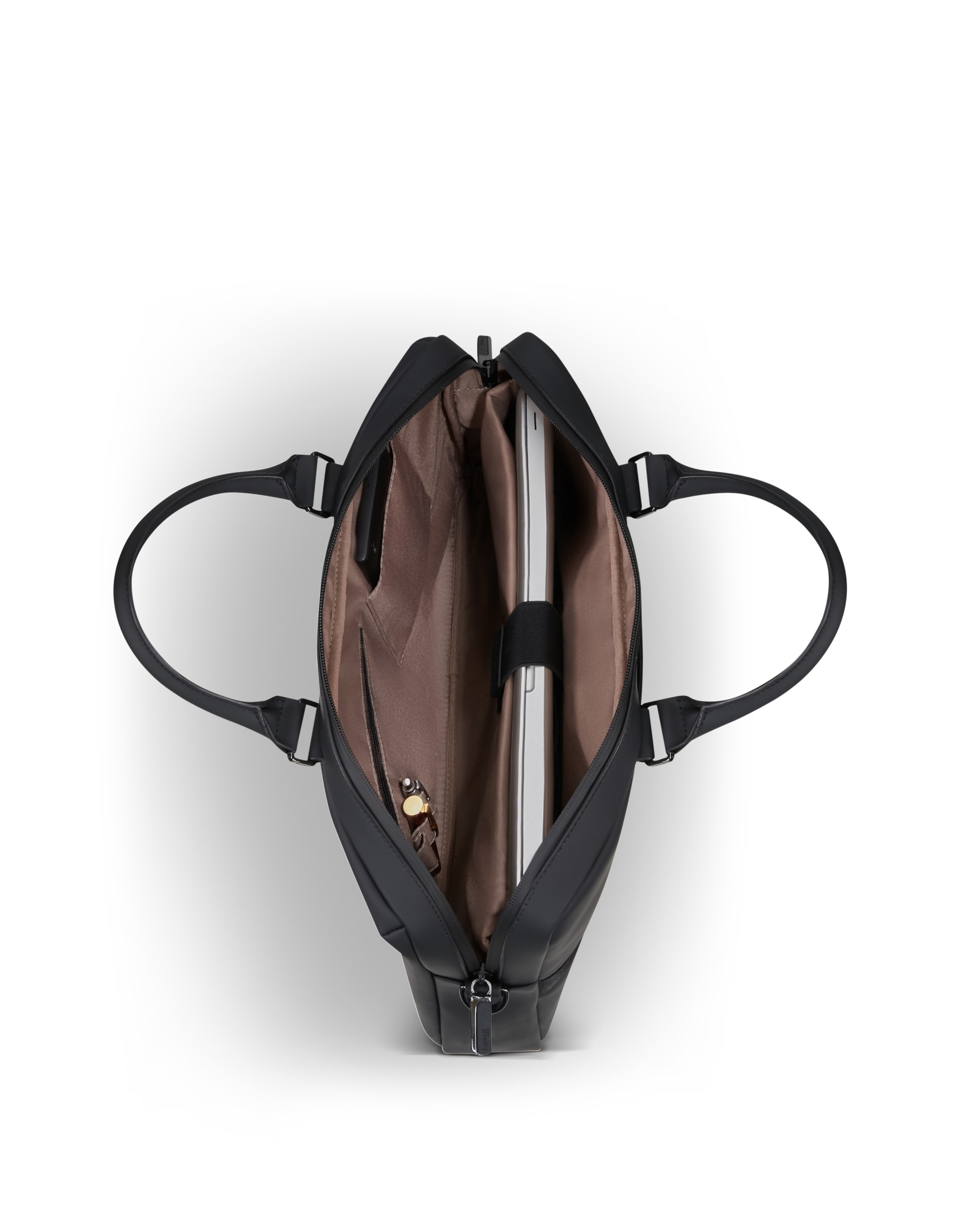 Maletín para portátil de 15,6'' lost in berlin blando con capacidad de 9 litros - Lipault - Negro Negro-4